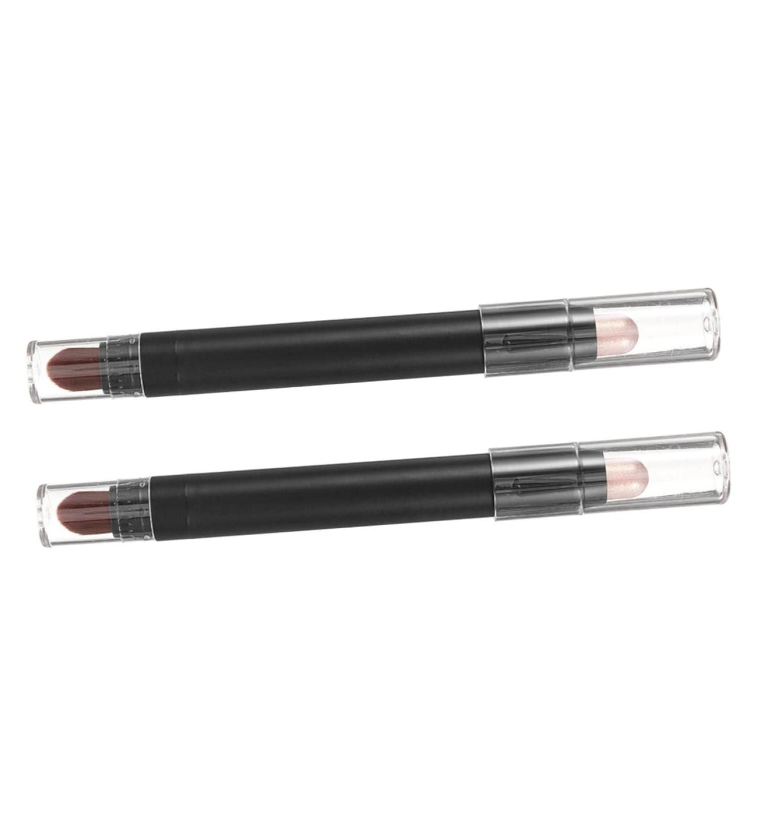 Healvian 2pcs Eyeshadow Eye Makeup Brush Eye Makeup Tool Eye Shadow Makeup Make up Brush Eye Shadow Stick Abs - Buy Online on GoSupps.com