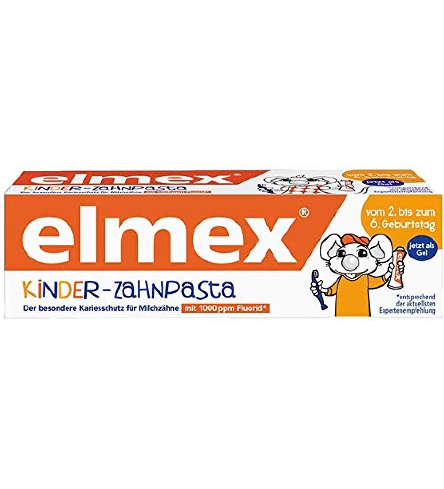Elmex Children's Toothpaste 6-pack (6 x 50 ml) by Elmex 300 ml (1-pack)