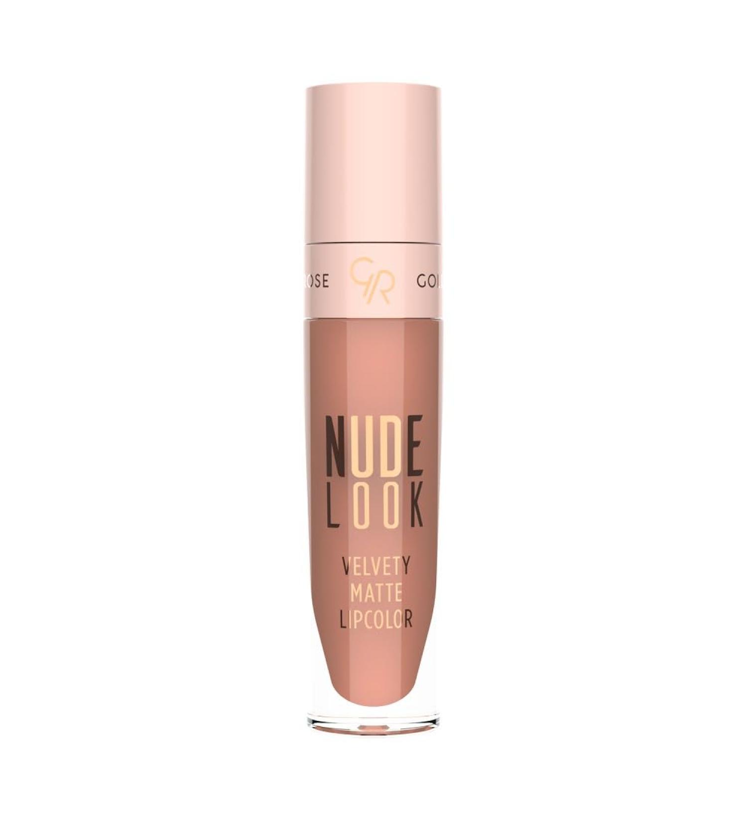 Golden Rose Nude Look 01 Just Nude Lipstick - Velvety Matte Finish | Shop Internationally - Buy Online on GoSupps.com