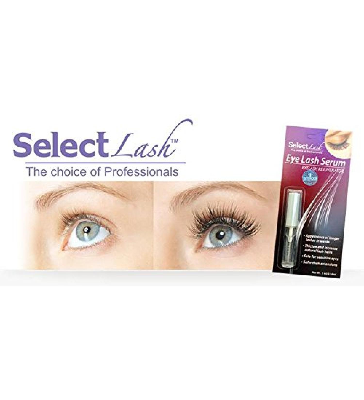 LuxeLash Select Lash Serum - Eyelash Rejuvenator for Fuller, Healthier Lashes - Buy Online on GoSupps.com