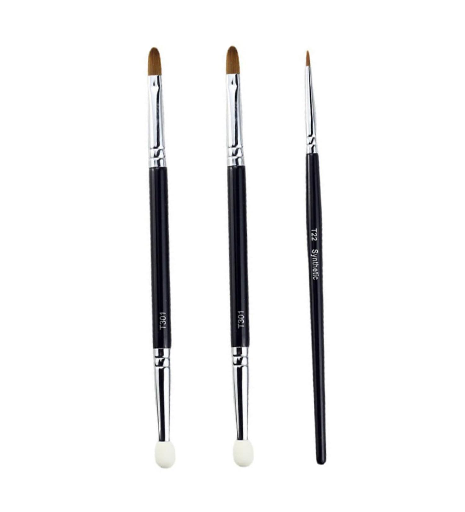 Baluue 1 Set Concealer Brush Makeup Brushe Eyeshadow Brush Makeup Handle Brush Lip Black Man-made Fiber - Buy Online on GoSupps.com