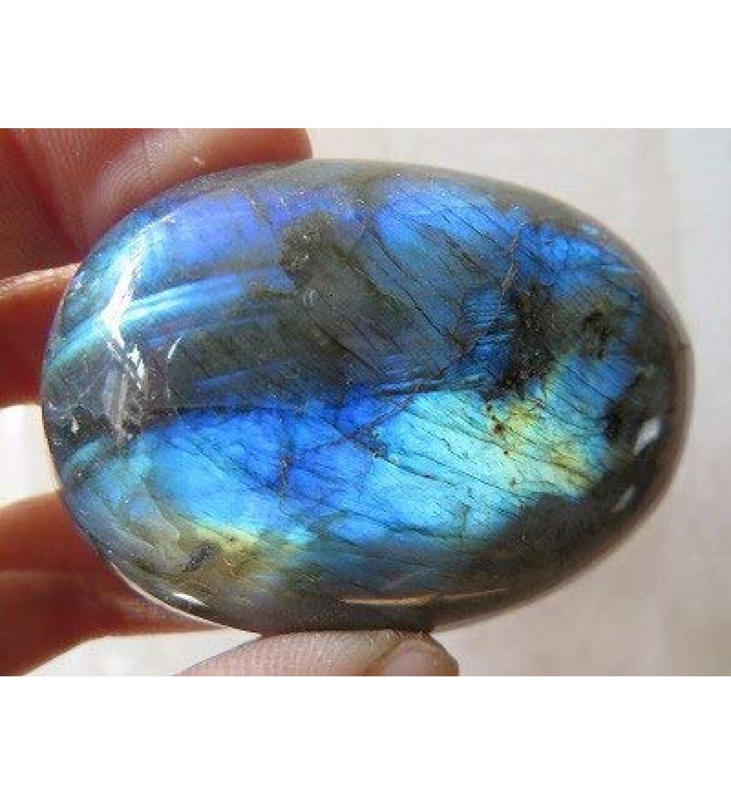 A Rare Natural Flash Labradorite Crystal Gem Stone Original Reiki 109g ningxiao - Buy Online on GoSupps.com