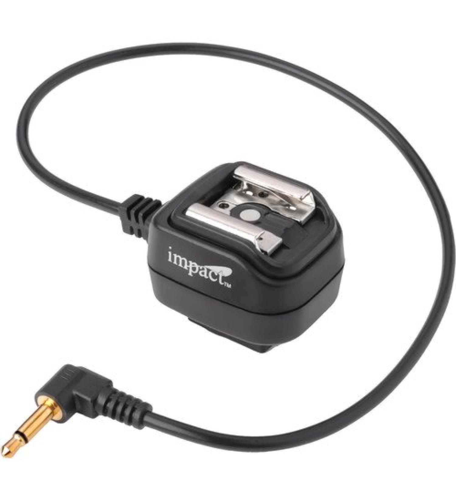 Impact Mini Plug to Hot Shoe Sync Cord (12 ) | SCS-M18 | Compatible with Camera Flashes - Buy Online on GoSupps.com