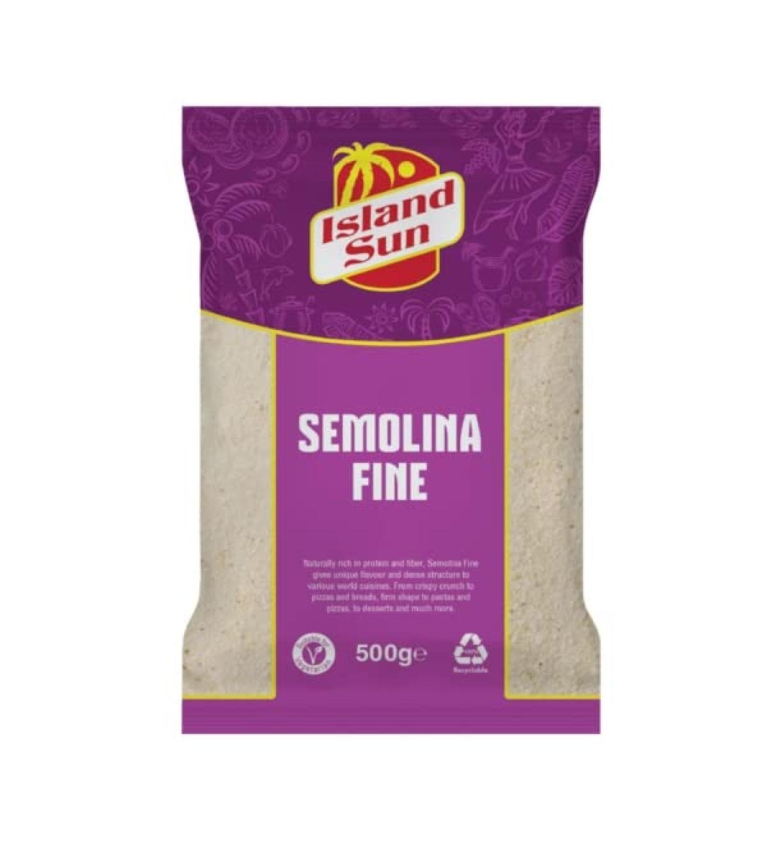 Island Sun Semolina Fine 10x500G
