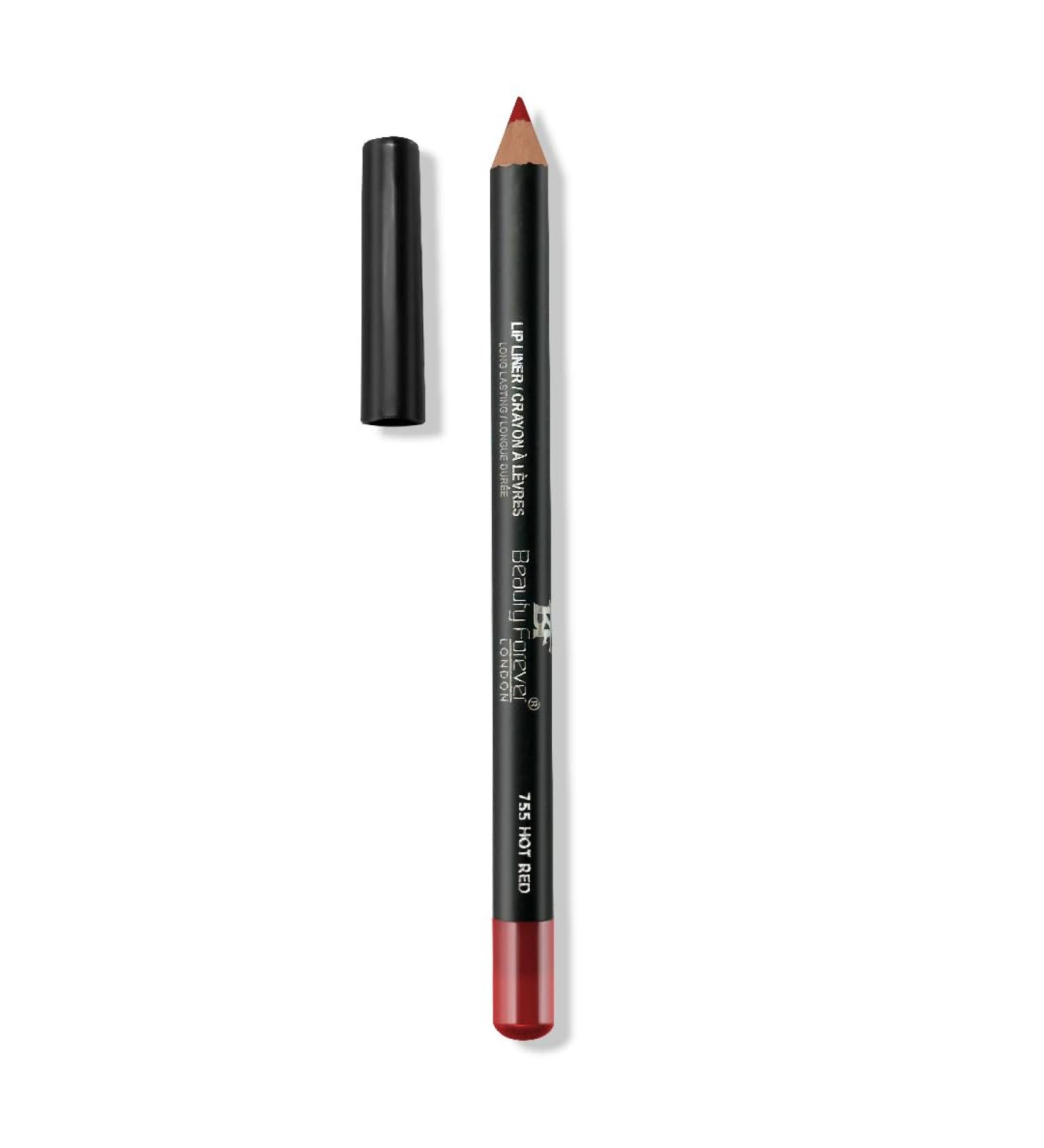 Beauty Forever Creamy Lip Liner - Anti-Smudge, 1gm (755 Hot Red) - Buy Online on GoSupps.com