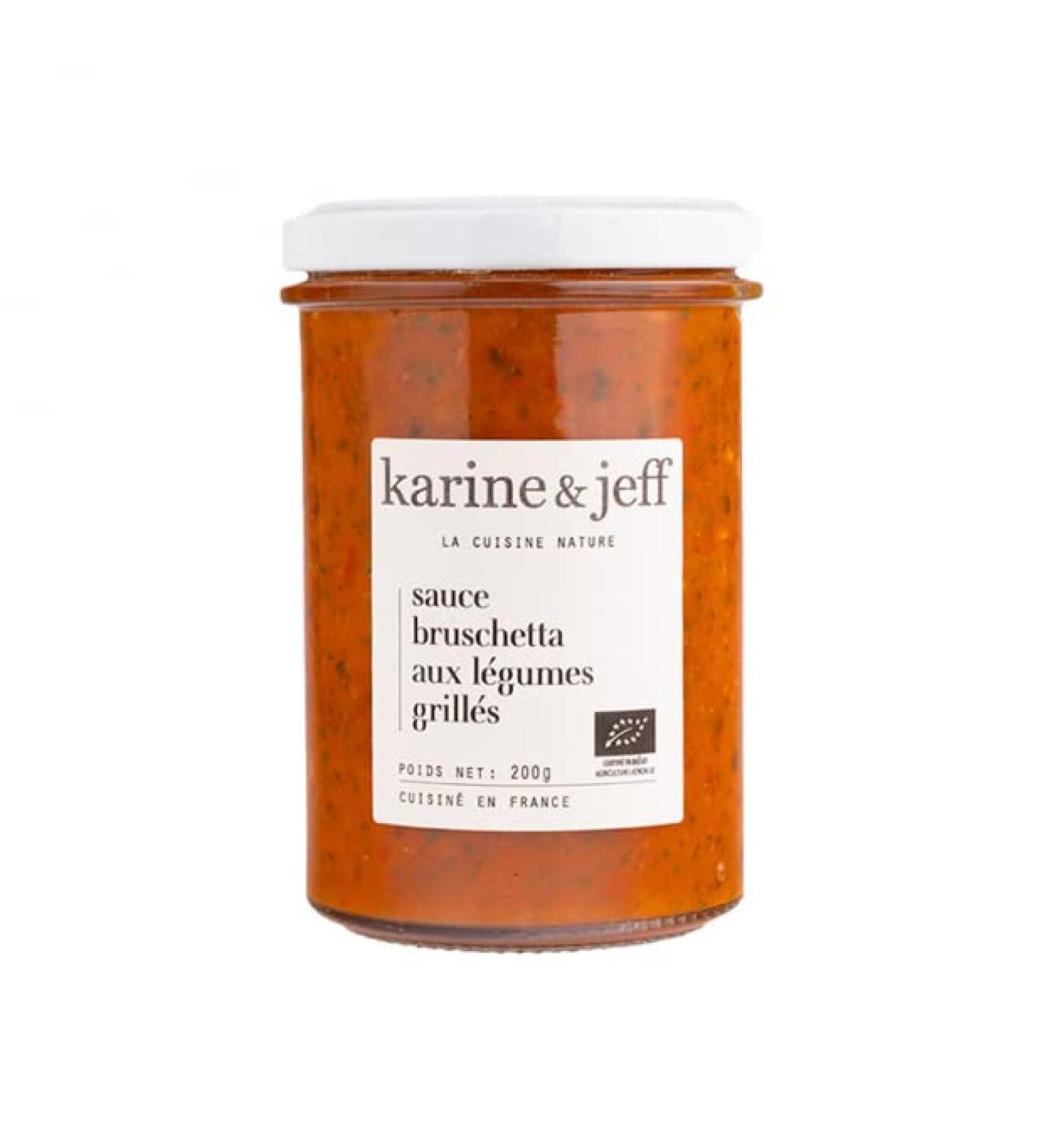 Brushetta sauce grilled vegetables 200 g - Karine & Jeff