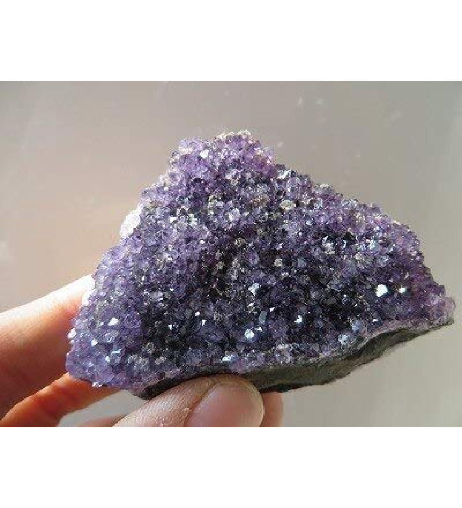 Uruguay Natural Amethyst Flower Quartz Crystal GEODE Cluster 102g ningxiao - Buy Online on GoSupps.com