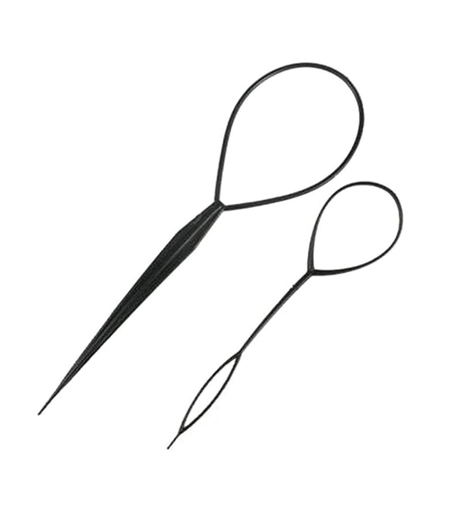 2PCS Women Girl Topsy Tail Hair Braided Ponytail Maker Easy Styling Tool Useful and practical - Buy Online on GoSupps.com