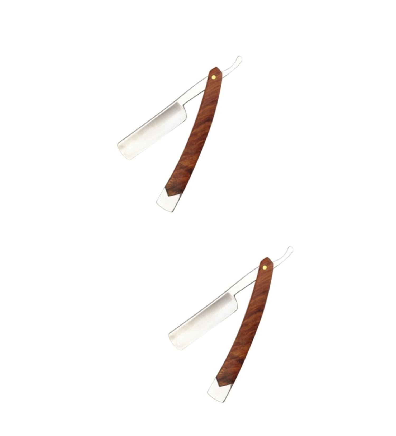 Minkissy 2pcs Stainless Steel Razor Blade Manual Scraper - High-Precision Shaving Tool for Smooth Skin - International Shipping Available - Buy Online on GoSupps.com