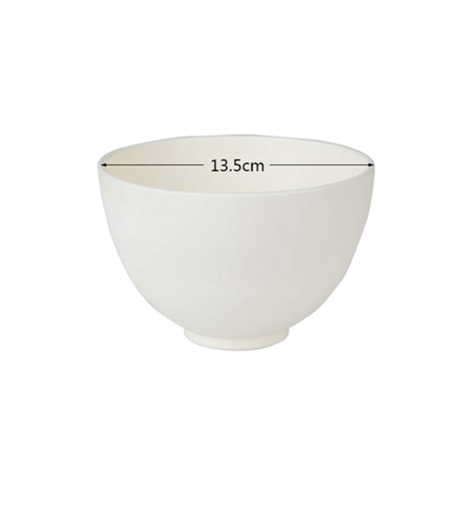 Elitzia ETBWP001 Silicone Color Mask Bowl - Powder Pink Cosmetic Tool for Salons | 4 Size Options (13.5 8.5) - International Shipping Available - Buy Online on GoSupps.com