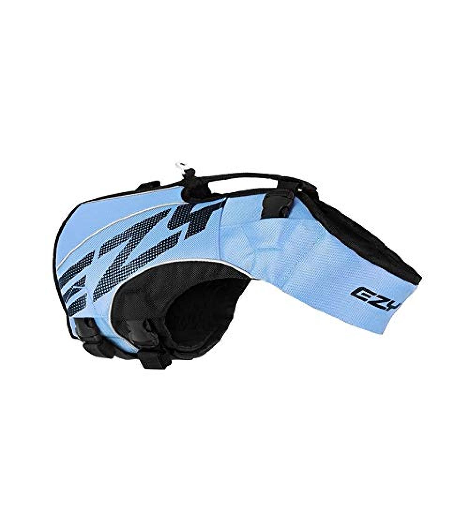 Ezydog Premium Life Jacket for Dogs | DFD X2 Dog Chimal Vest - Small Medium & Large Sizes | Blue 4XS Lifeguard Vest with Handle - Buy Online on GoSupps.com
