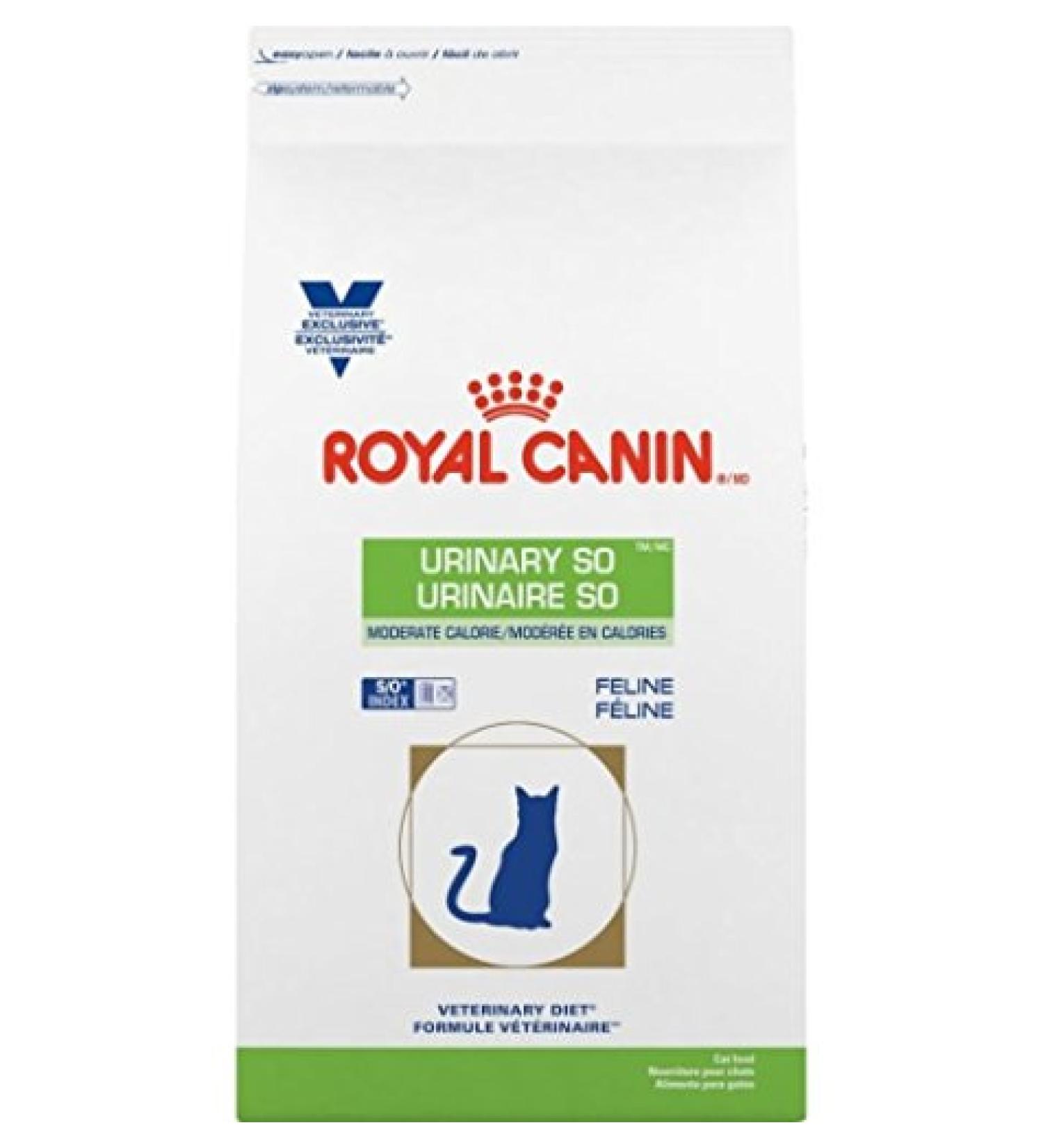 Royal Canin Veterinary Diet Urinary SO Moderate Calorie Dry Cat Food 3.3-lb - Supports urinary health in cats - Buy now! - Buy Online on GoSupps.com