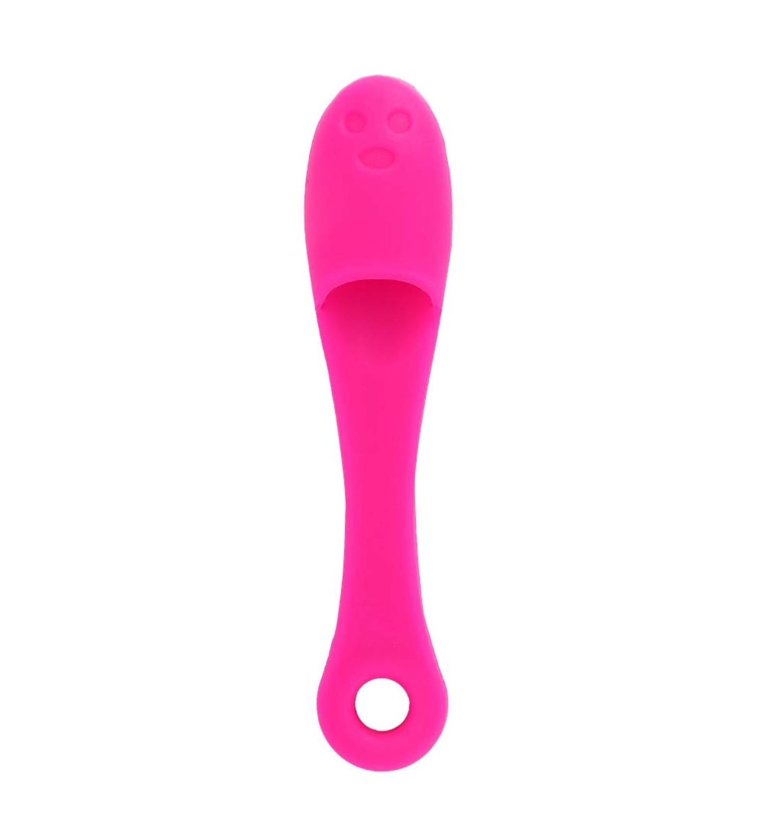Qukaim Face Cleansing Brush Silicone Face Cleansing Finger Brush Pore Cleaner for Blackhead Removal Dark Rose Red - Buy Online on GoSupps.com