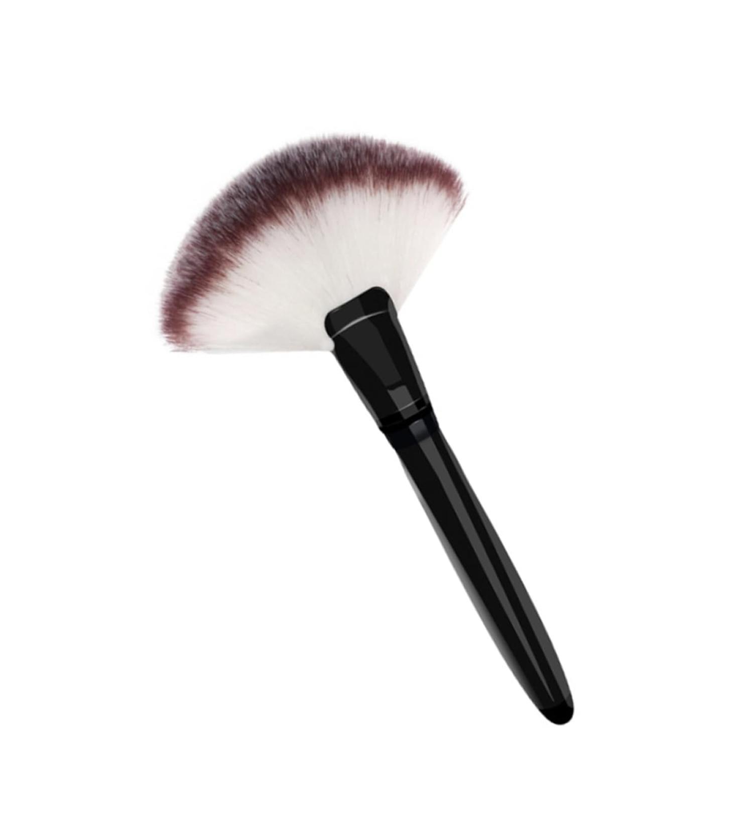 Beavorty black makeup Wood Handle Brush Powder Foundation Brush Cosmetics Wooden large - Buy Online on GoSupps.com