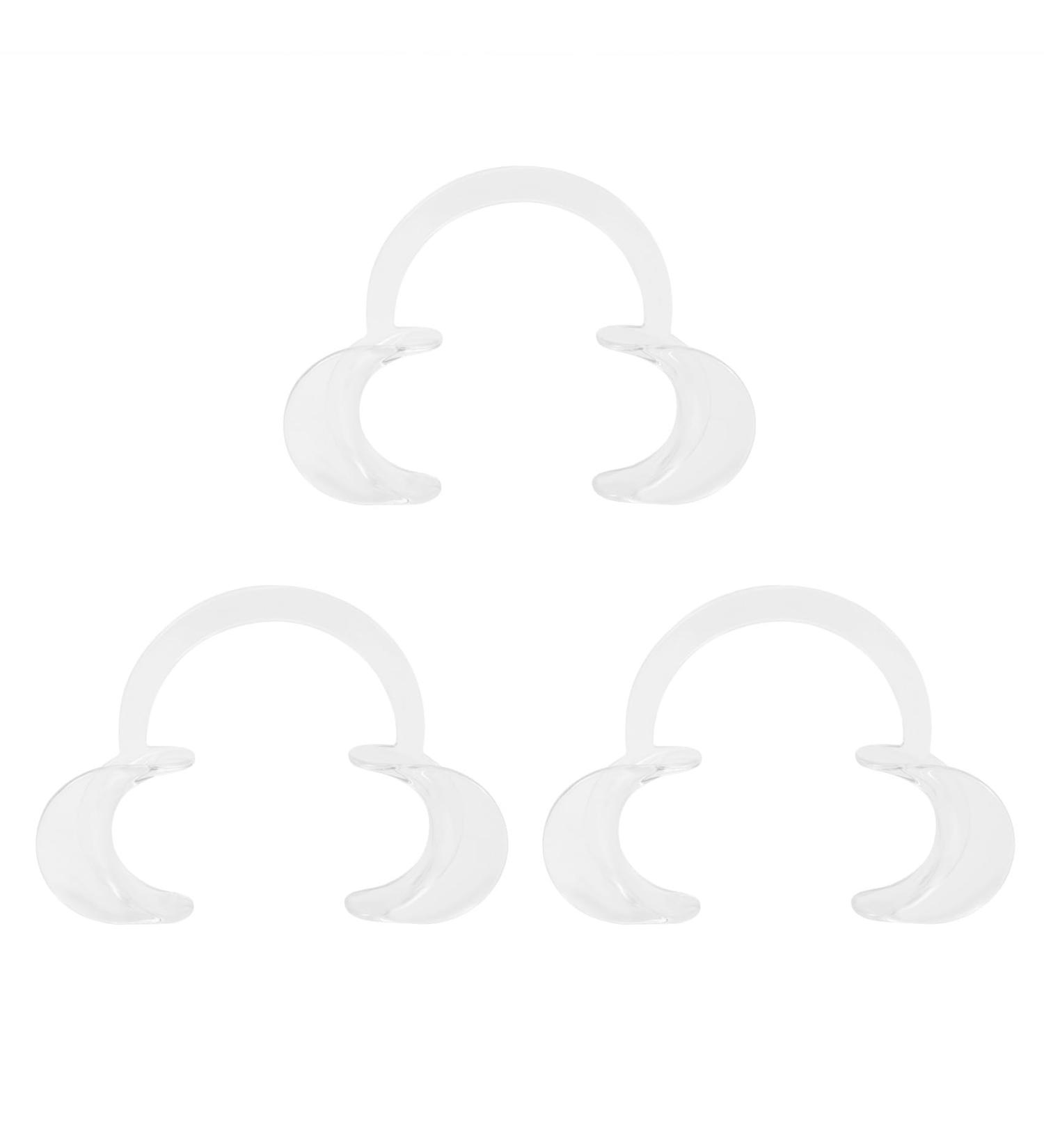 CONFUSE 3pcs Autoclavable Teeth Whitening & Cheek Retractor - Dentist Mouth Opener for Repeat Use | International Shipping Available - Buy Online on GoSupps.com