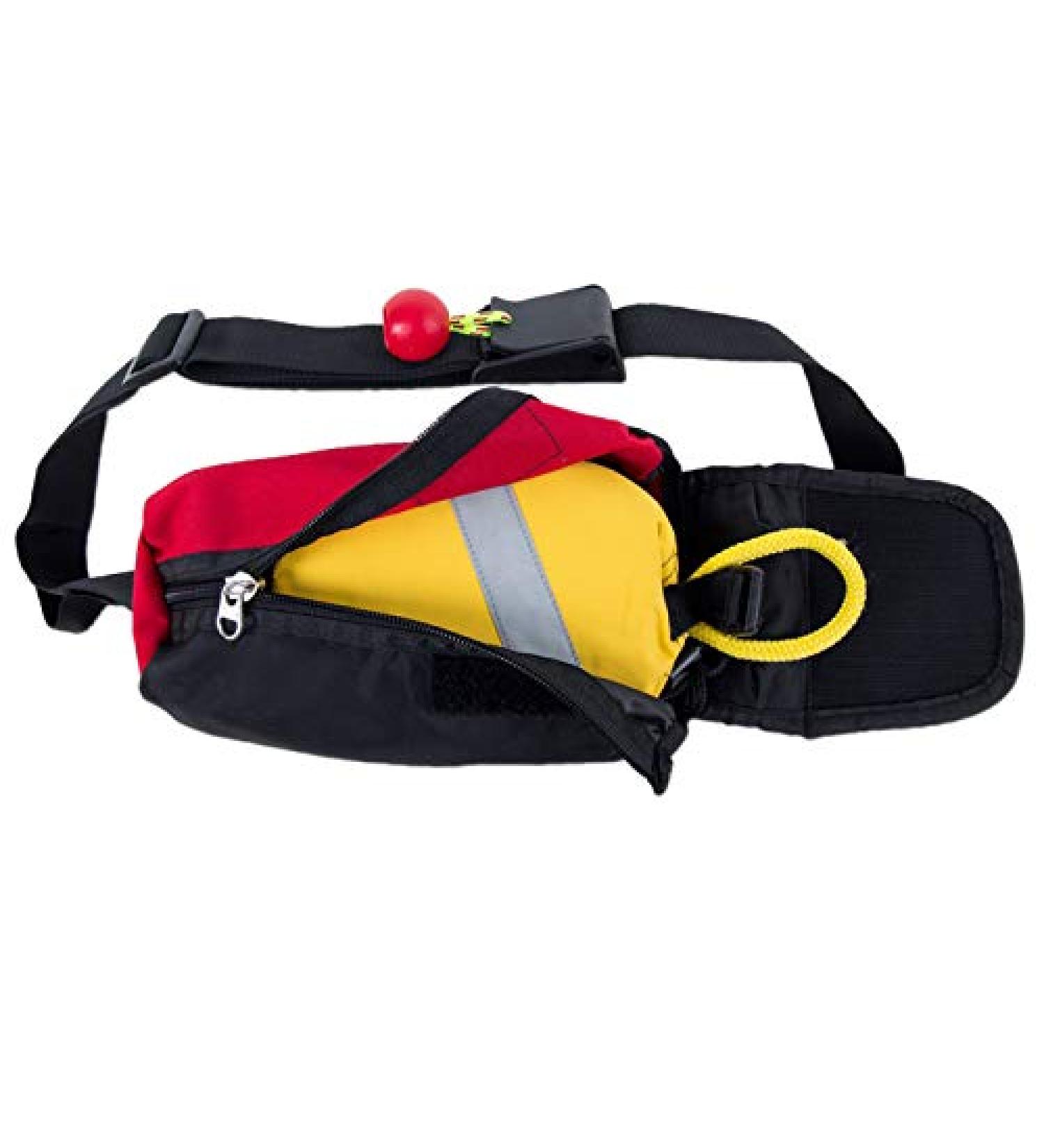 NRS Guardian Wedge Waist Throw Bag - Red/Black | Essential Safety Gear - Buy Online on GoSupps.com