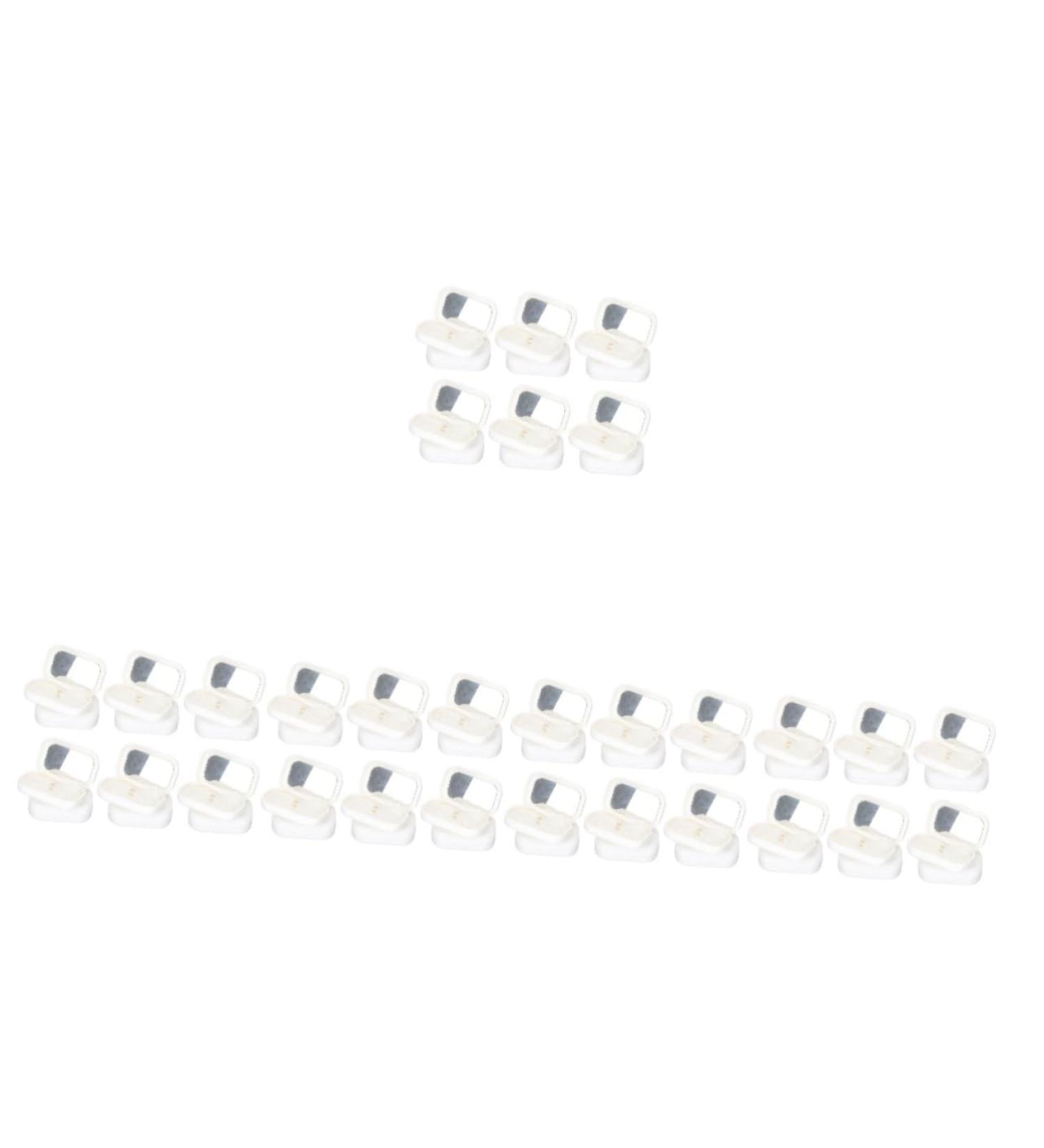 Buy Healvian 60-Piece Lens Container Kit - Travel Cases for Contact Lenses & Tweezers - Invisible White Cosmetic Lens Holders - Buy Online on GoSupps.com