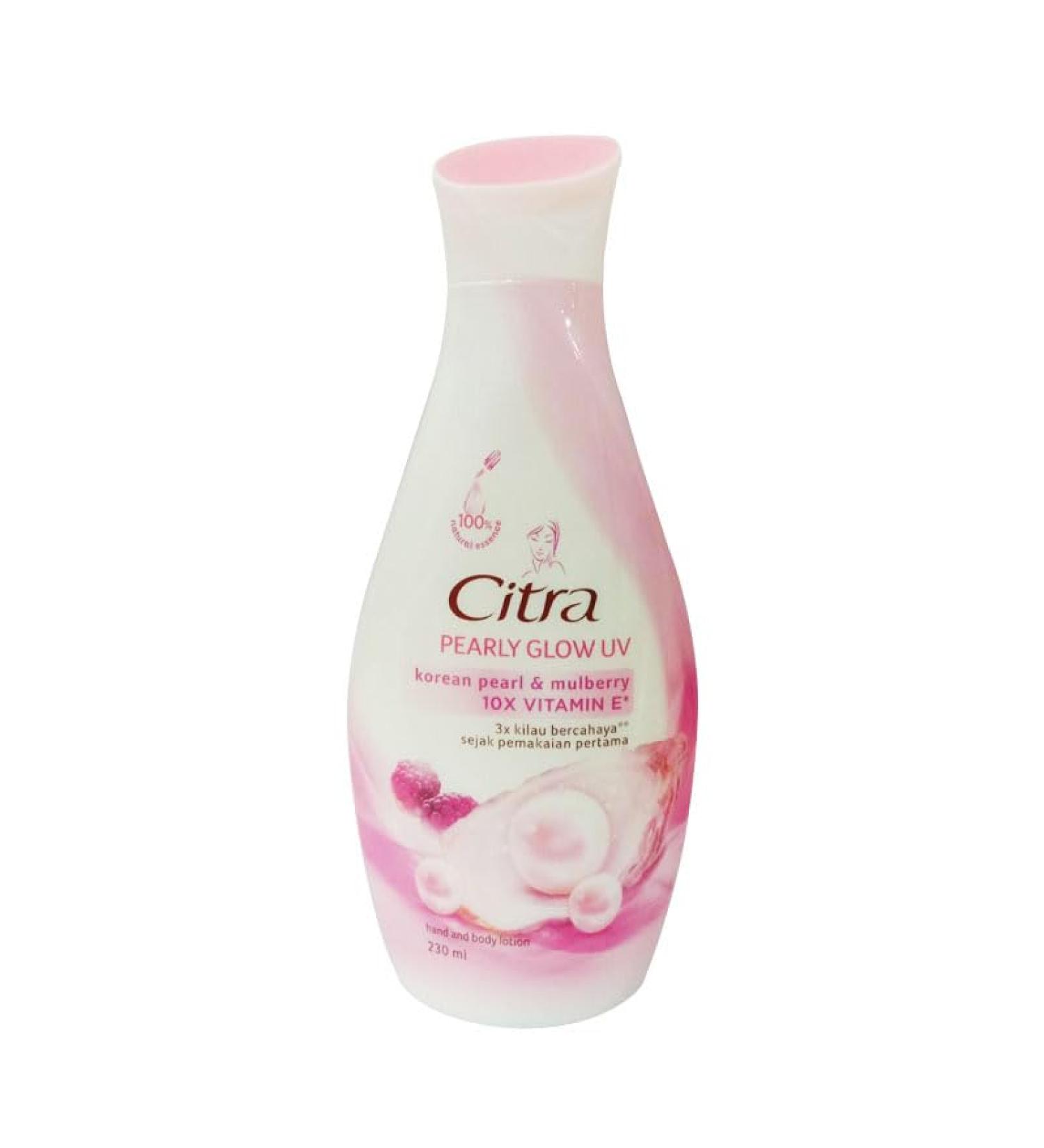 Citra Lotion Pearly Glow UV Hand & Body 210 ml