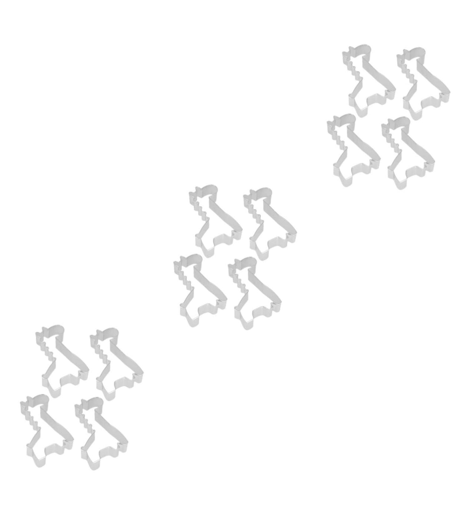 OUNONA 12 Pcs Cake Mold Cookie Metal Cutters Cakesicles Mold Metal Dies Cookie Shapes Cake Baking Molds Animal Stencils Stainless Steel Molds Pineapple Cake Die Cutting 8.5x6.8cmx3pcs Silverx3pcs - Buy Online on GoSupps.com