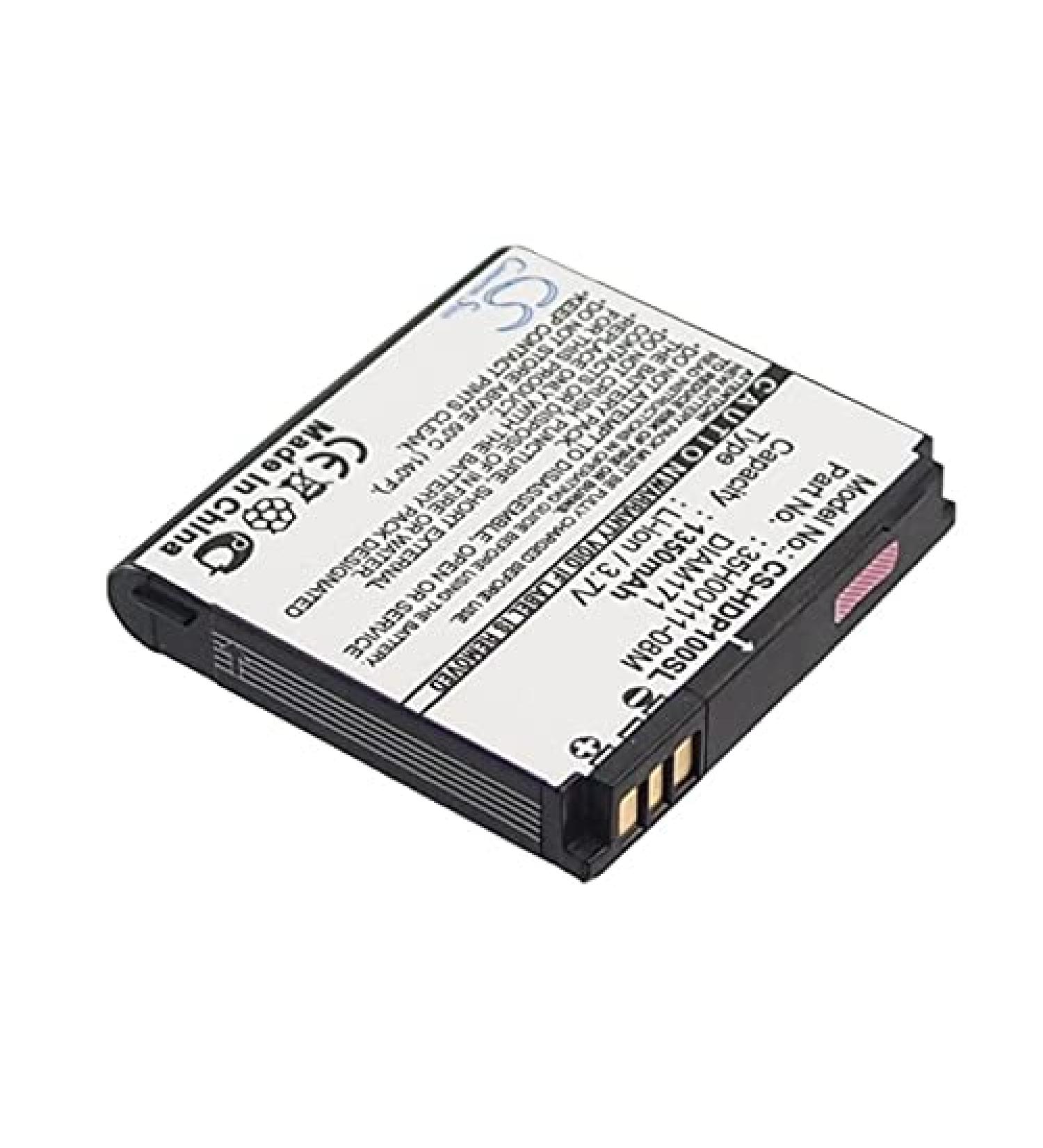 Buy Replacement Battery for O2 XDA Diamond Pro & Xda Serra - 1350mAh/3.7V Compatible with 35H00111-06M & 35H00111-08M - International Shipping Available - Buy Online on GoSupps.com