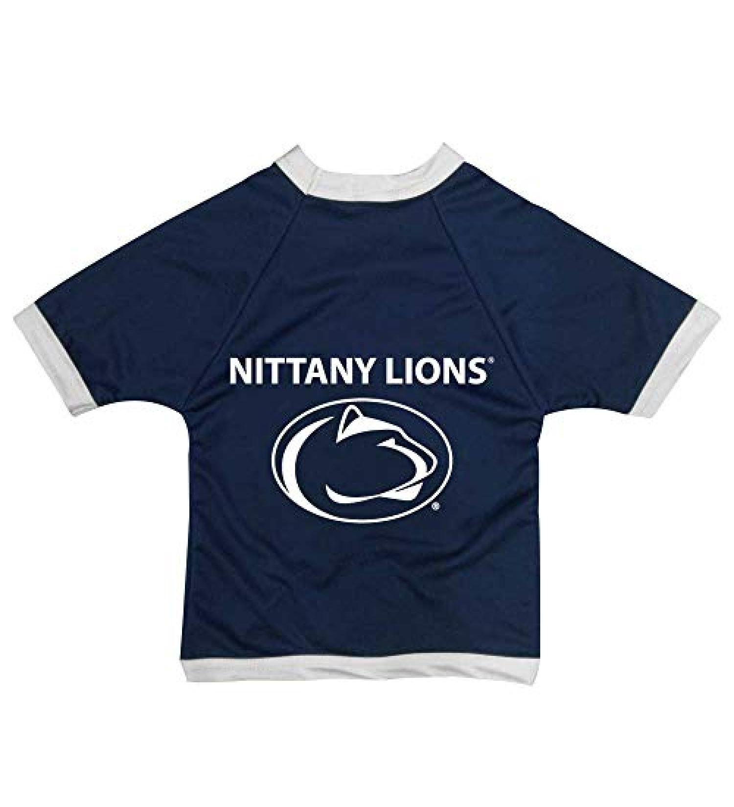 NCAA Penn State Nittany Lions Athletic Mesh Dog Jersey Team Color XX-Small