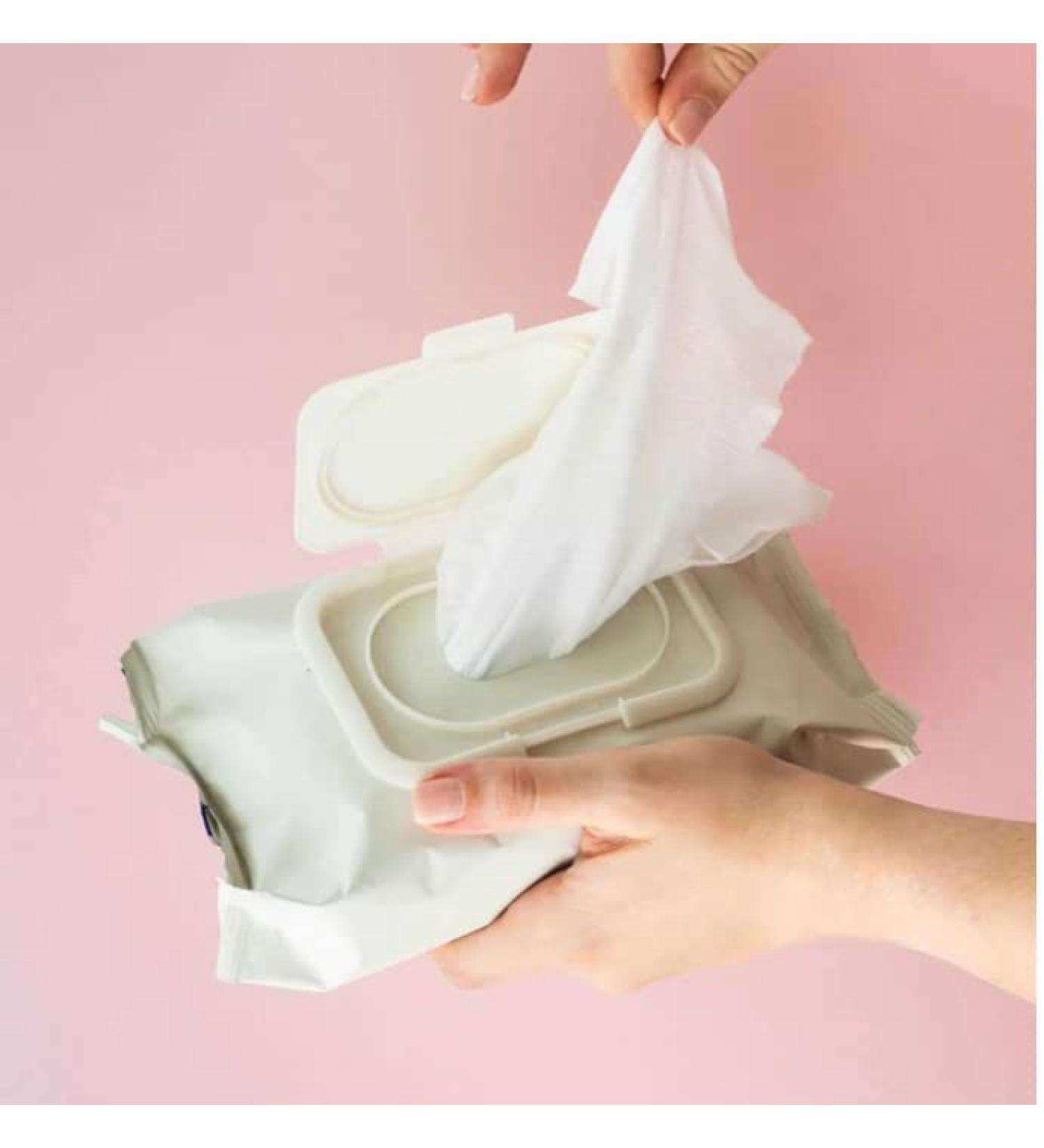 SKINFOOD - Rice Daily Brightening Cleansing Tissue 80 sheets - Buy Online on GoSupps.com