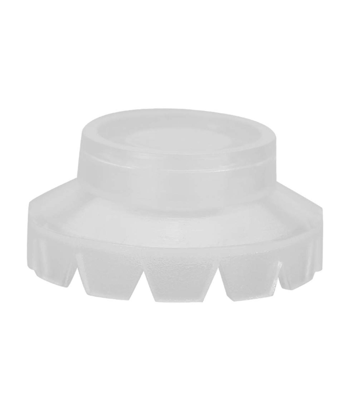 100Pcs Disposable Eyelash Ring Holder - Professional Adhesive Stand with Unique Flower Design for Eyelash Extensions | Plastic Material - Buy Online on GoSupps.com