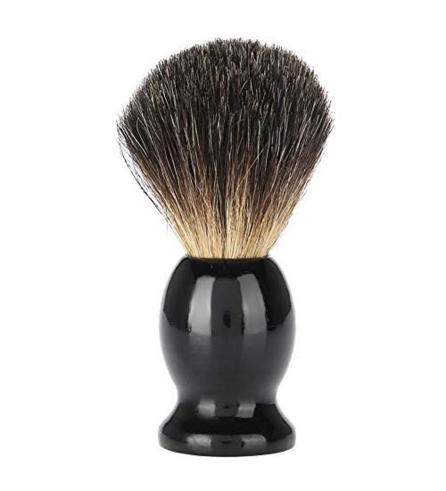 Sonew Men's Beard Brush - Wooden Handle Portable Hairdressing Tool Soft Nylon Cleansing Brush for Comfort - Buy Online on GoSupps.com