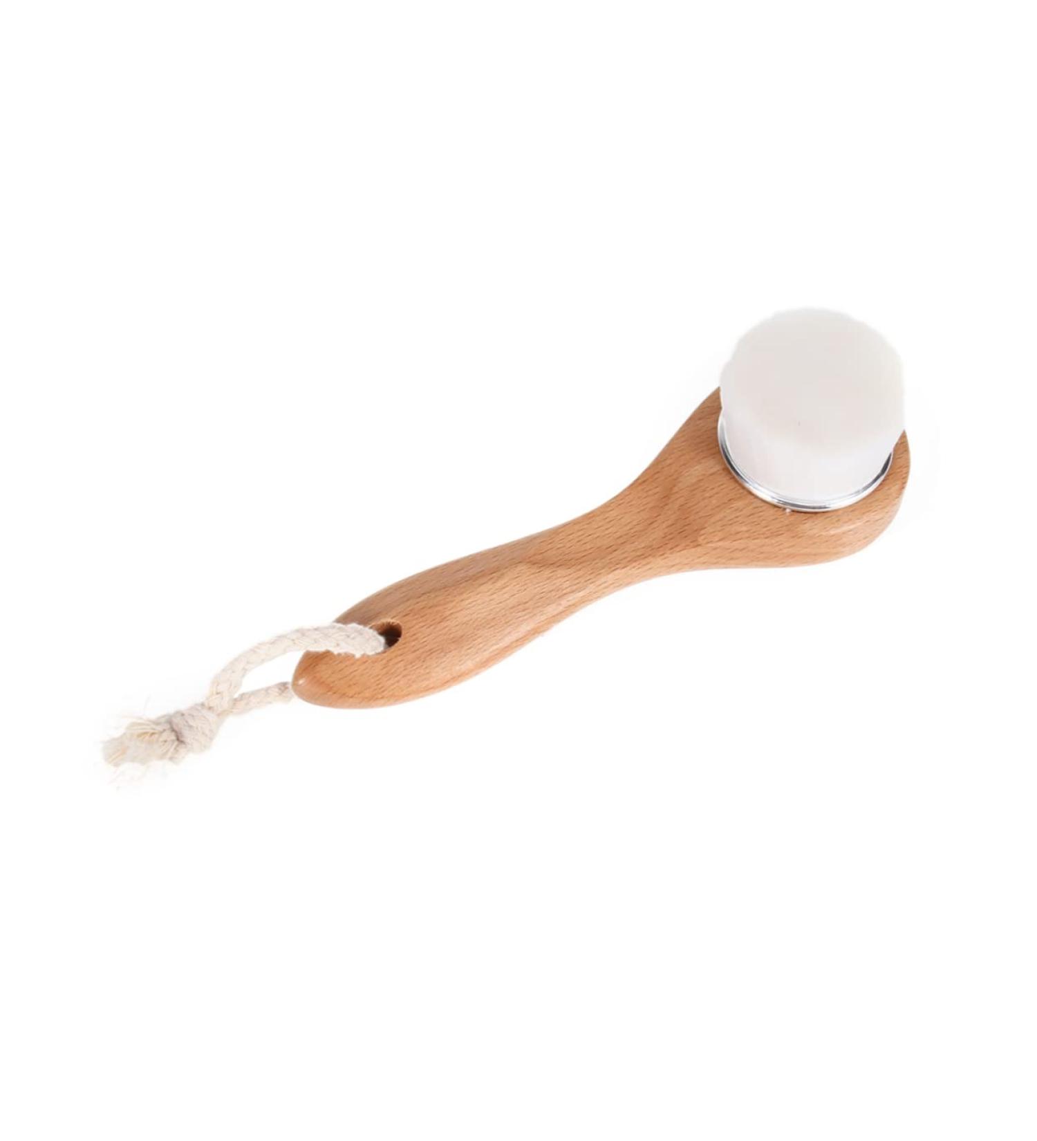 Angoily 1pc Facial Brush with Soft Bristles Pore Scrub Face Skin Cleaning Scrub Brush Skin Cleanser Face Cleaning Beauty Brush Soft Bristle Brush Makeup Remover Face Brush Bamboo - Buy Online on GoSupps.com