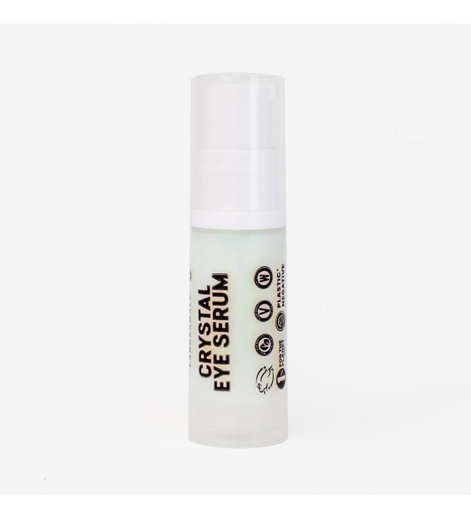 CannaSmack Crystal Eye Serum - Nightime Eye Masque - Hydrating & Nourishing - Liquid Crystals Rice Bran Oil & Corn Silk Extract. - Buy Online on GoSupps.com