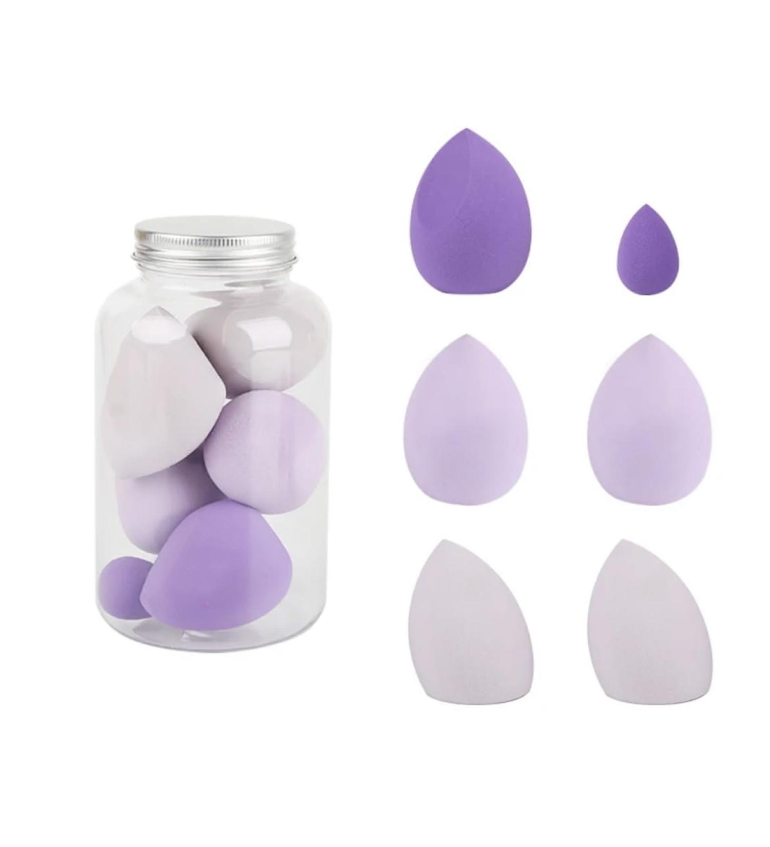 6-Piece Mini Makeup Sponges in a Bottle | Perfect for Flawless Application | International Shipping Available - Buy Online on GoSupps.com