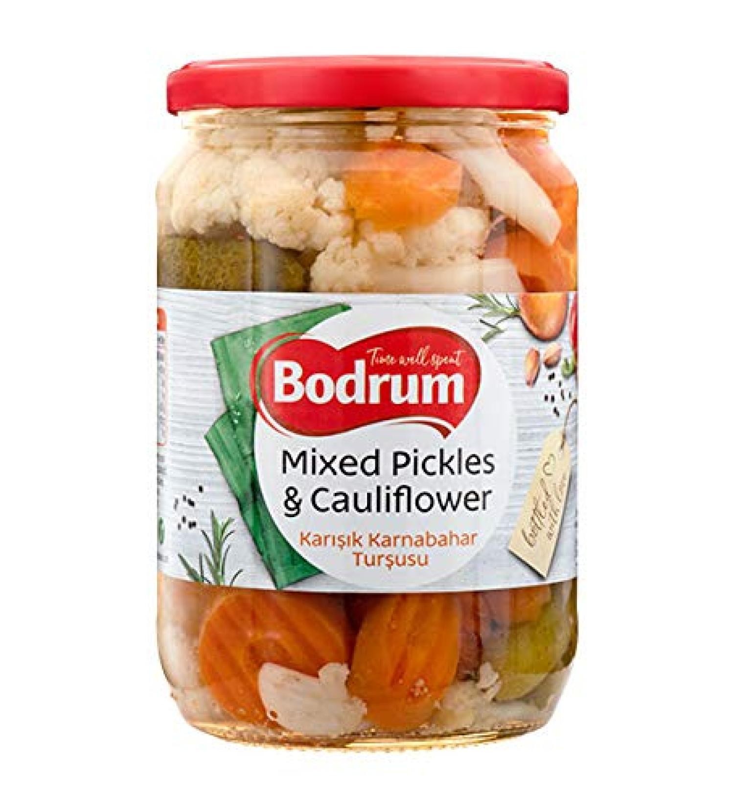 Bodrum Cauliflower Mixed Pickles (720g)
