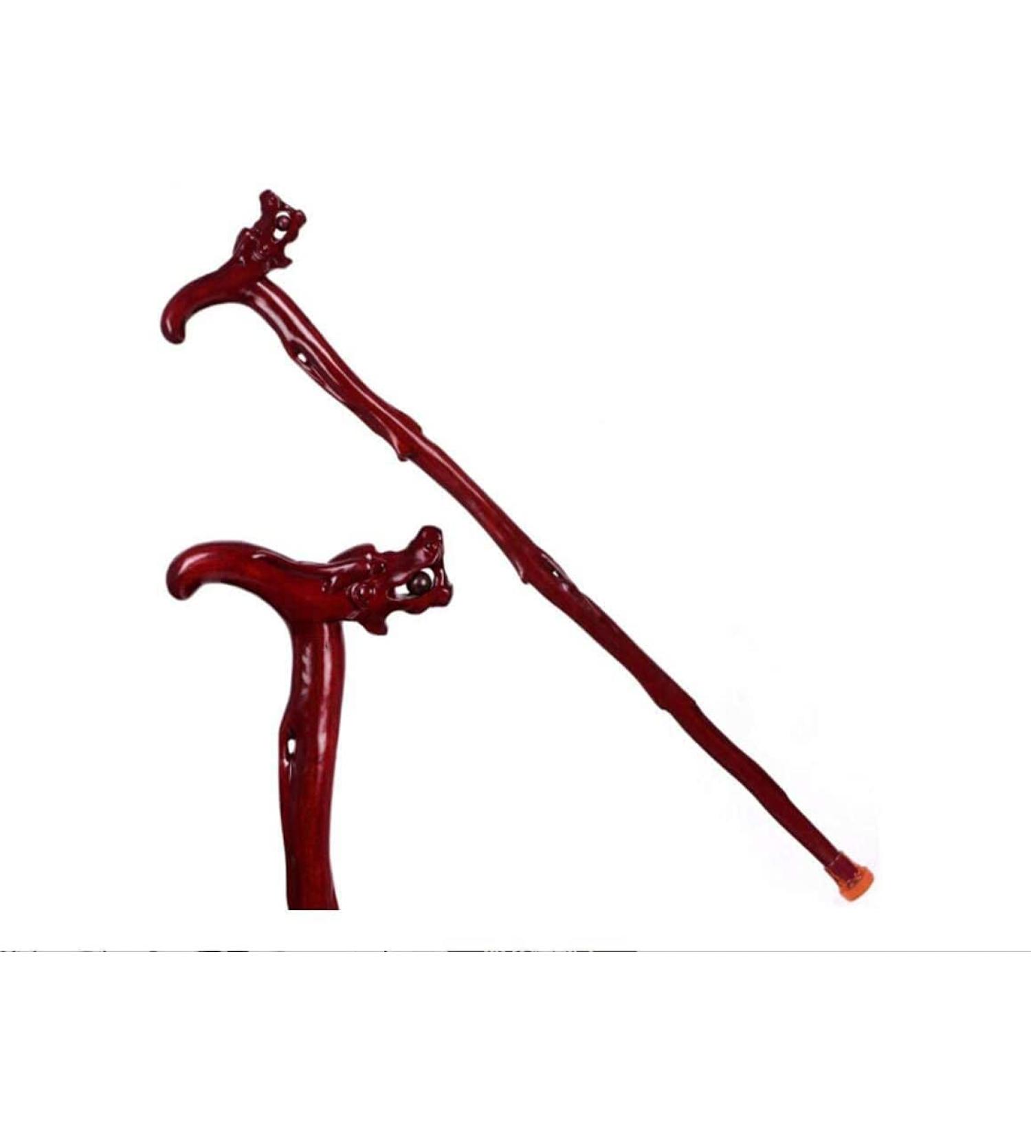 Canes Walking Stick for Elderly Solid Wood Walking Stick Old Stick Civilized Cane Walking Aid Wooden Elegant - Buy Online on GoSupps.com