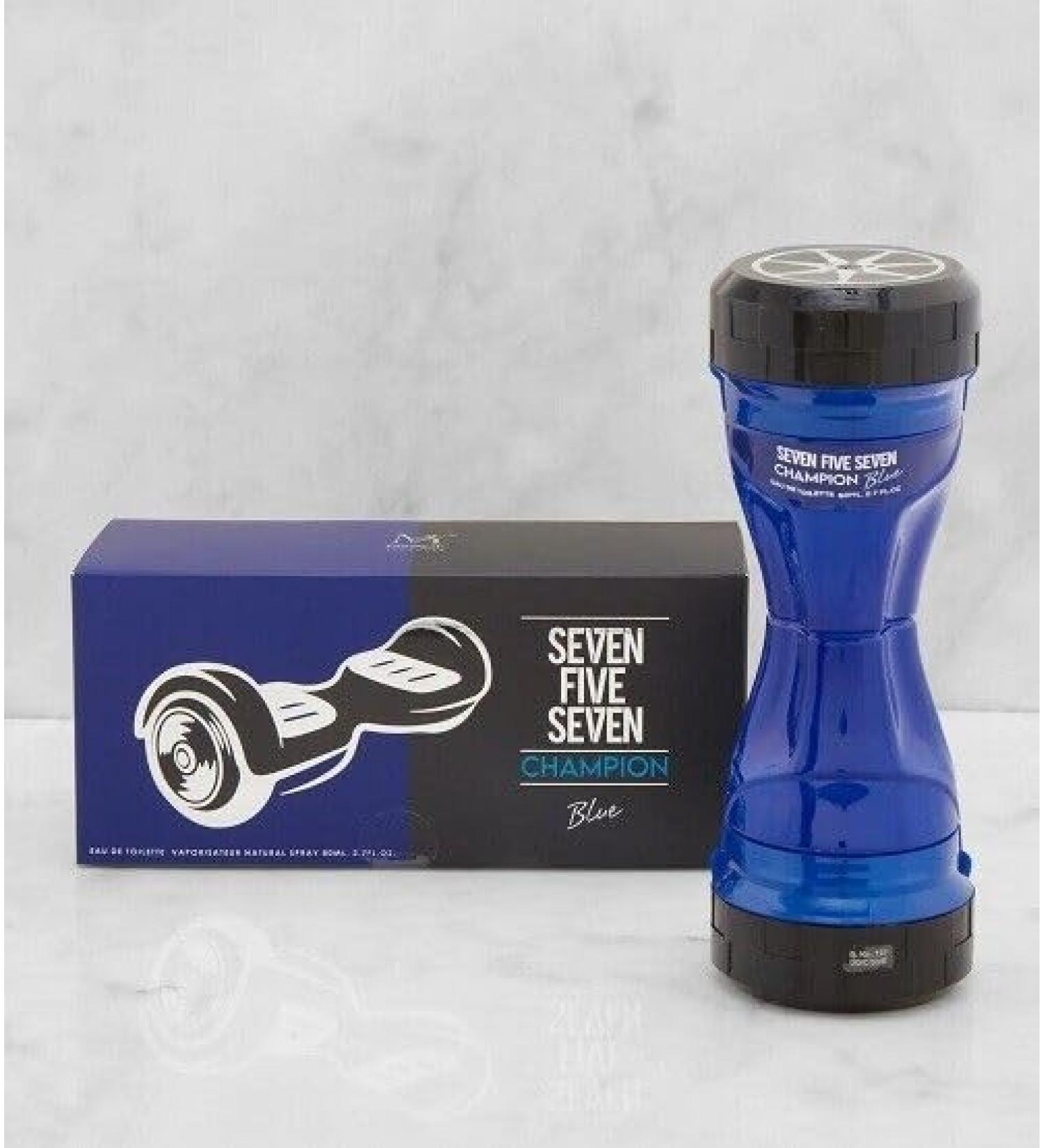 Long Lasting Seven Five Seven Champion Blue Hoverboard Cologne Limited Edition 2.7 Oz/ 100 ML Natural Spray