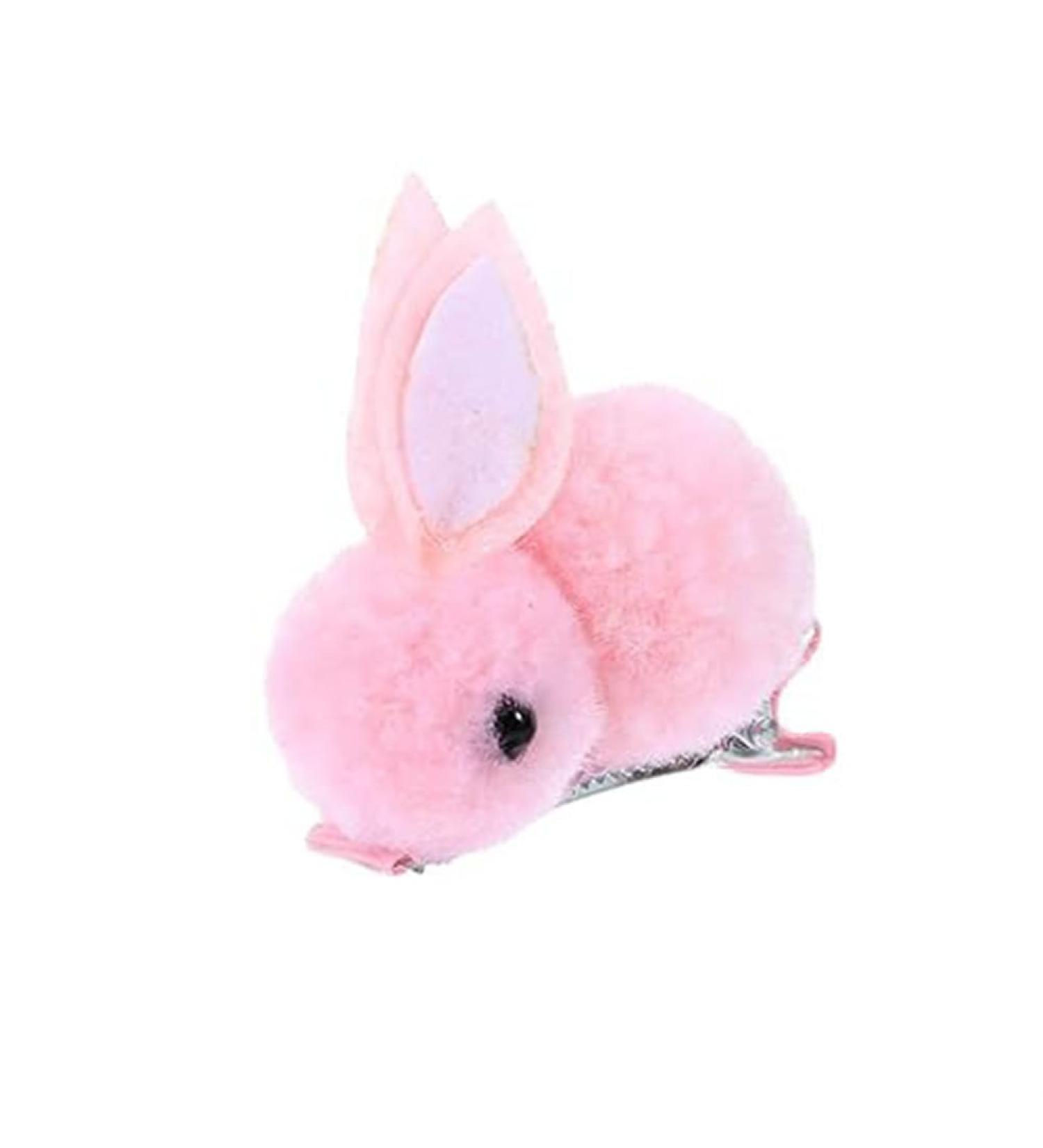Plush Bunny Hair Clips Mini Rabbit Hair Clips Girls Cartoon Plush Rabbit Barrettes Hair Accessories Gift for Daily and Parties Wearing Stuffed Rabbit Hair Clip Hairpin for Thin Hair Hold Girl Gift - Buy Online on GoSupps.com
