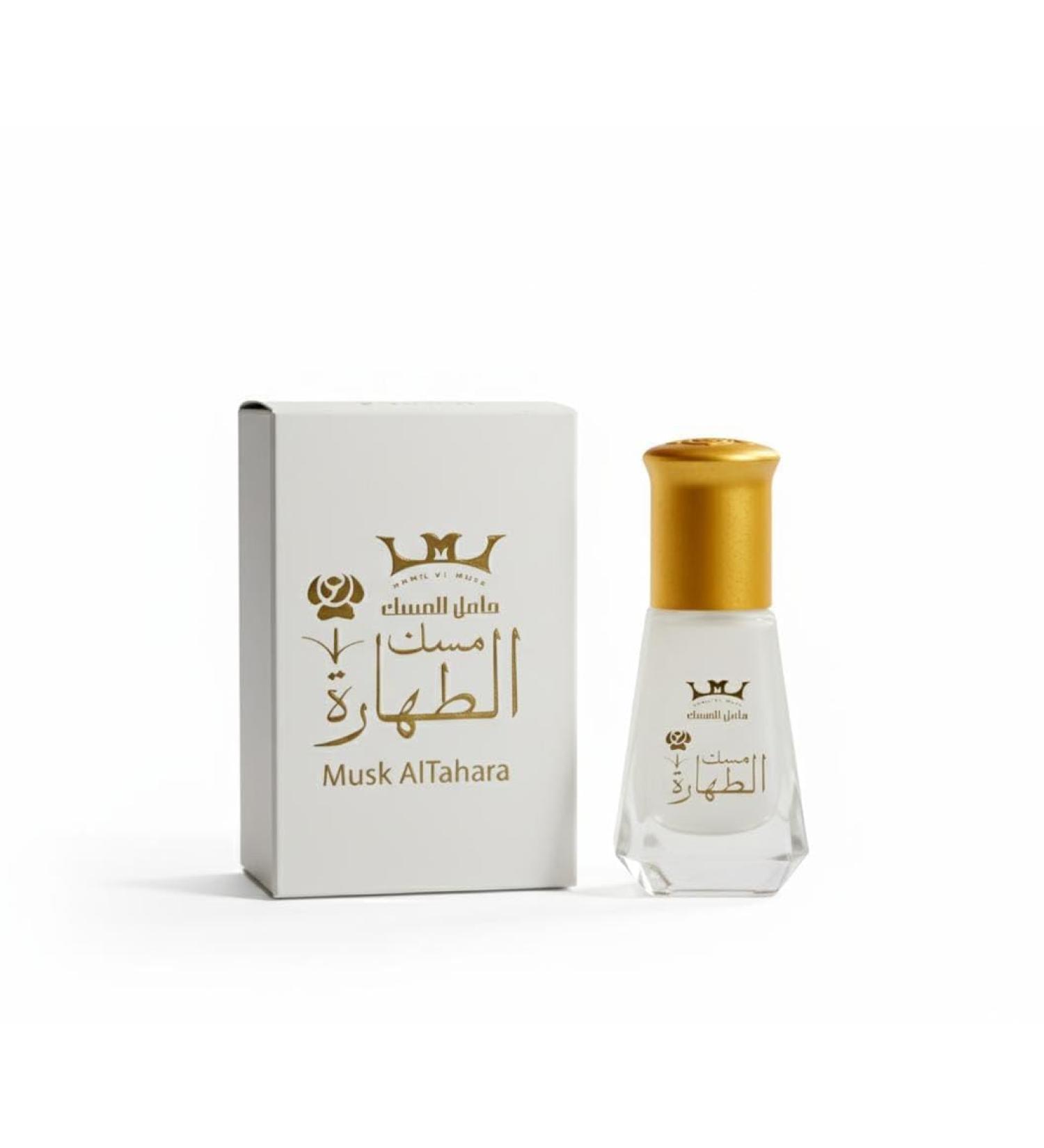 Mesk Al Tahara Pure Arabian Oil Perfume Body Premium Fragrance Oil for Long-Lasting Fragrance Freshness and Elegance White Musk Altahara HALAL 1 Bottle 6ml  - Buy Online on GoSupps.com
