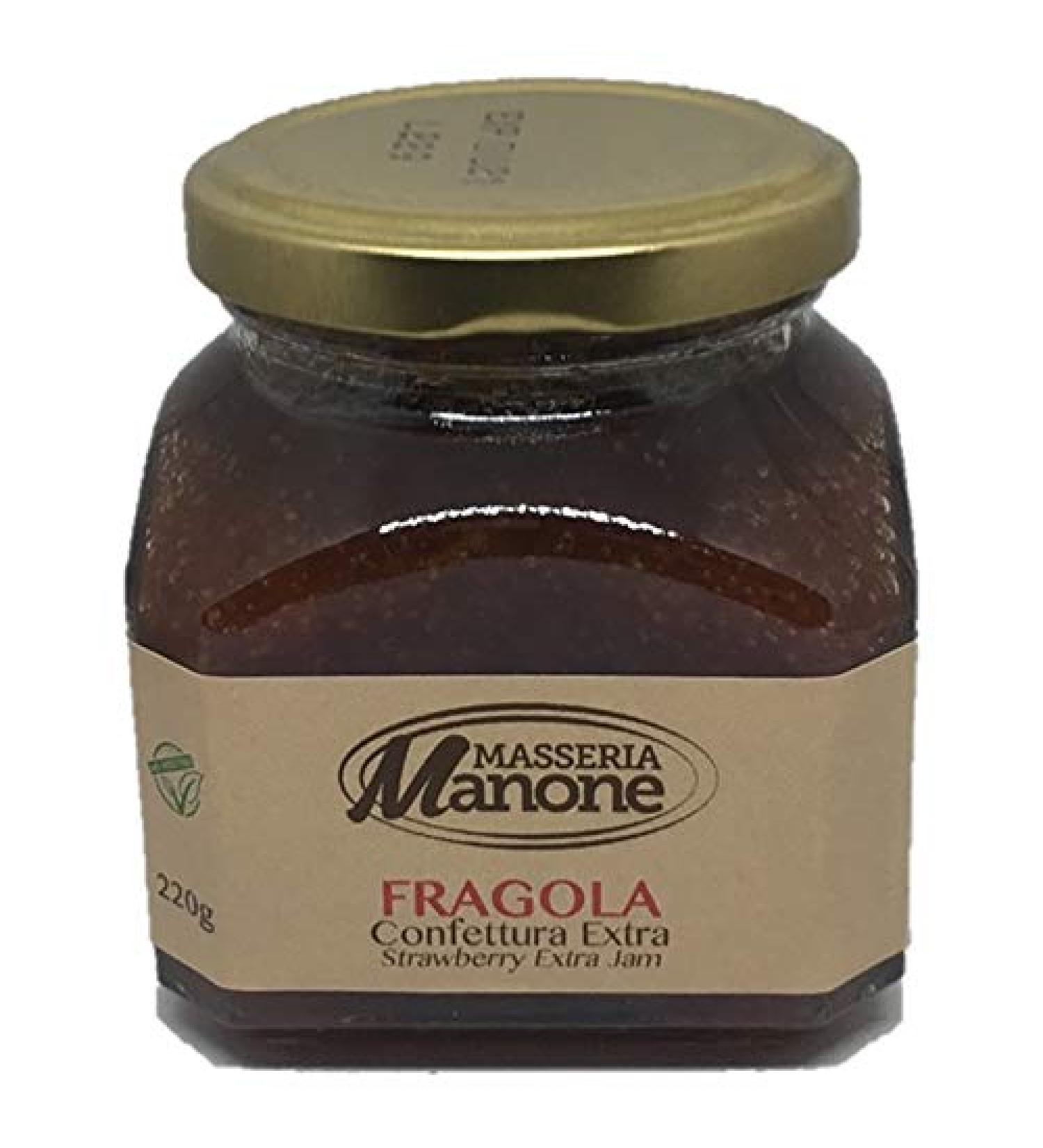 Extra strawberry jam 220 Gr.