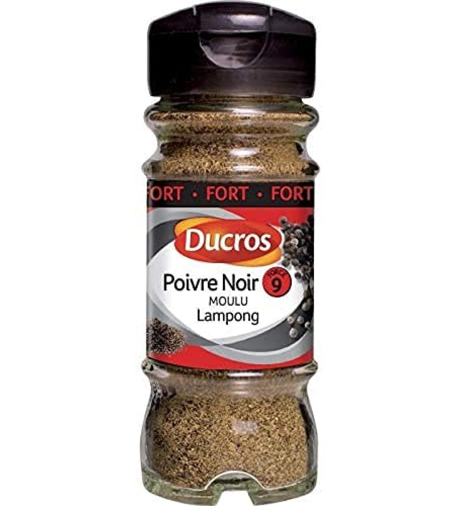 DUCROS - Poivre Noir Moulu Fort 35G - Lot De 2 - meilleure offre