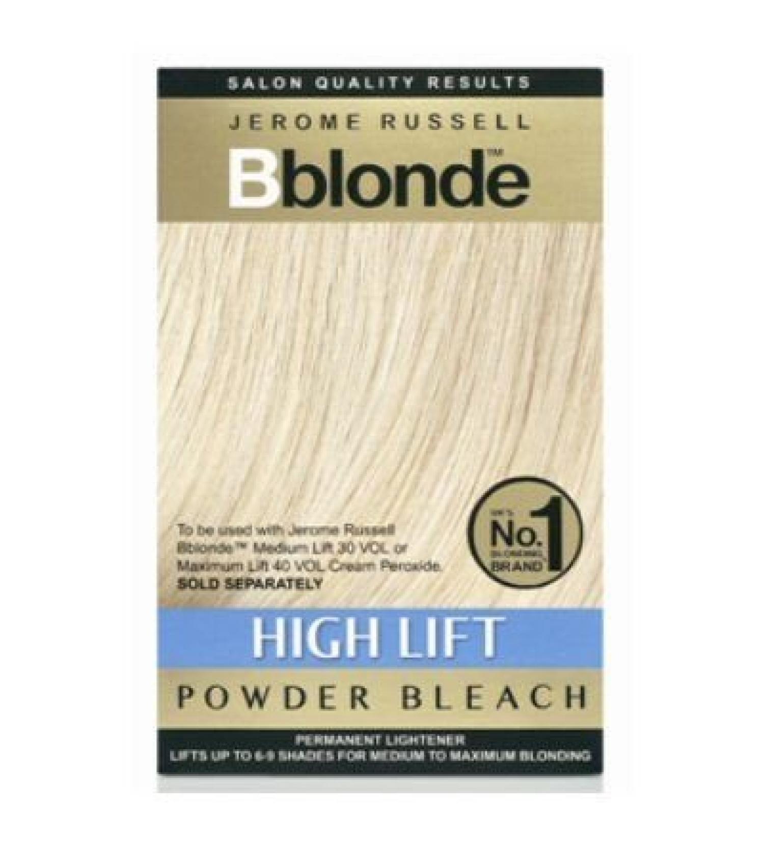 Bblonde Powder Bleach 25g x 4 Permanent Lightener Lifts Up To 6-9 Shades New Pack Of 1