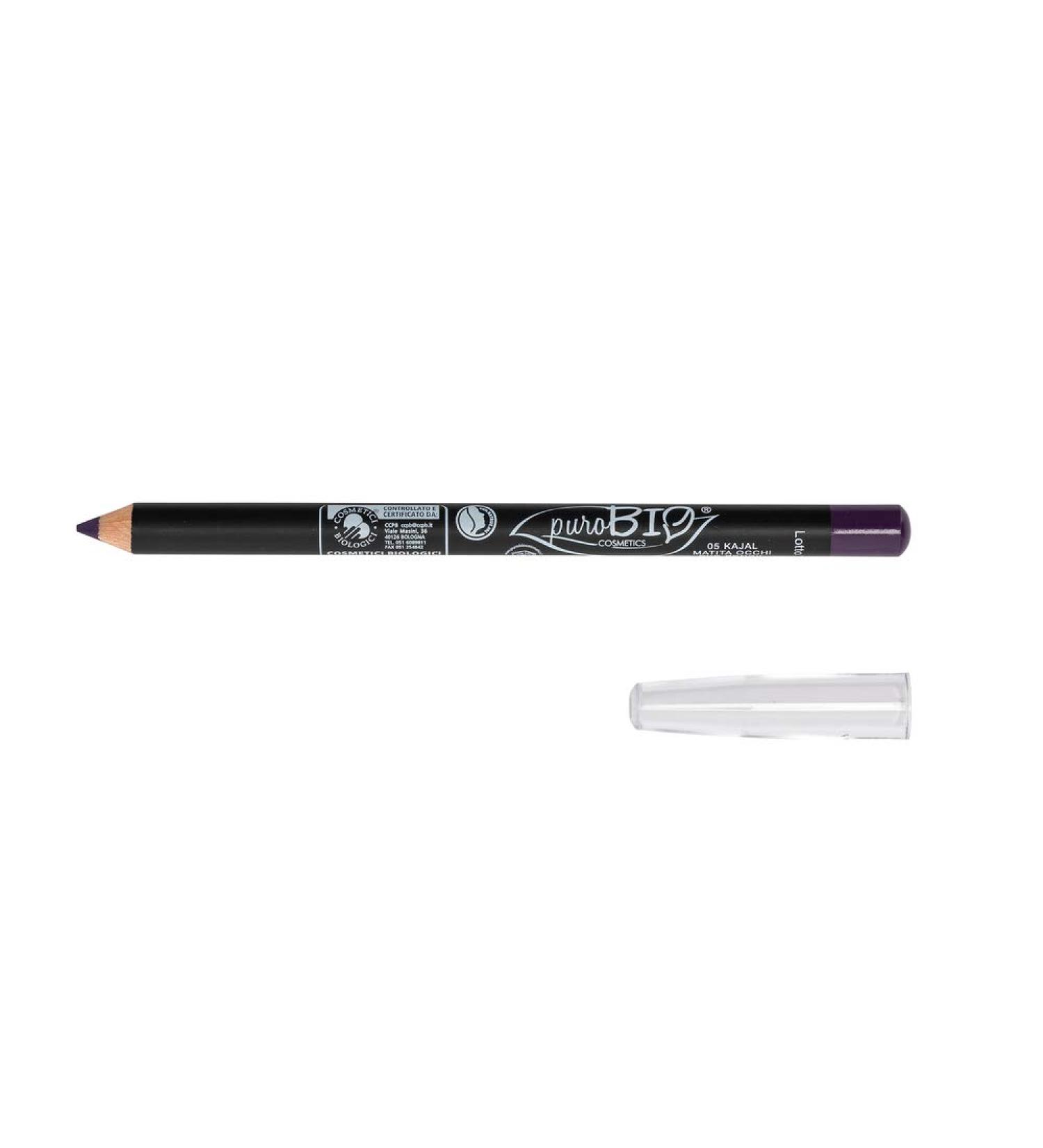 PuroBio Kajal Eye Pencil No. 05 Purple 30 g No. 05 Purple 1 piece (1 pack)