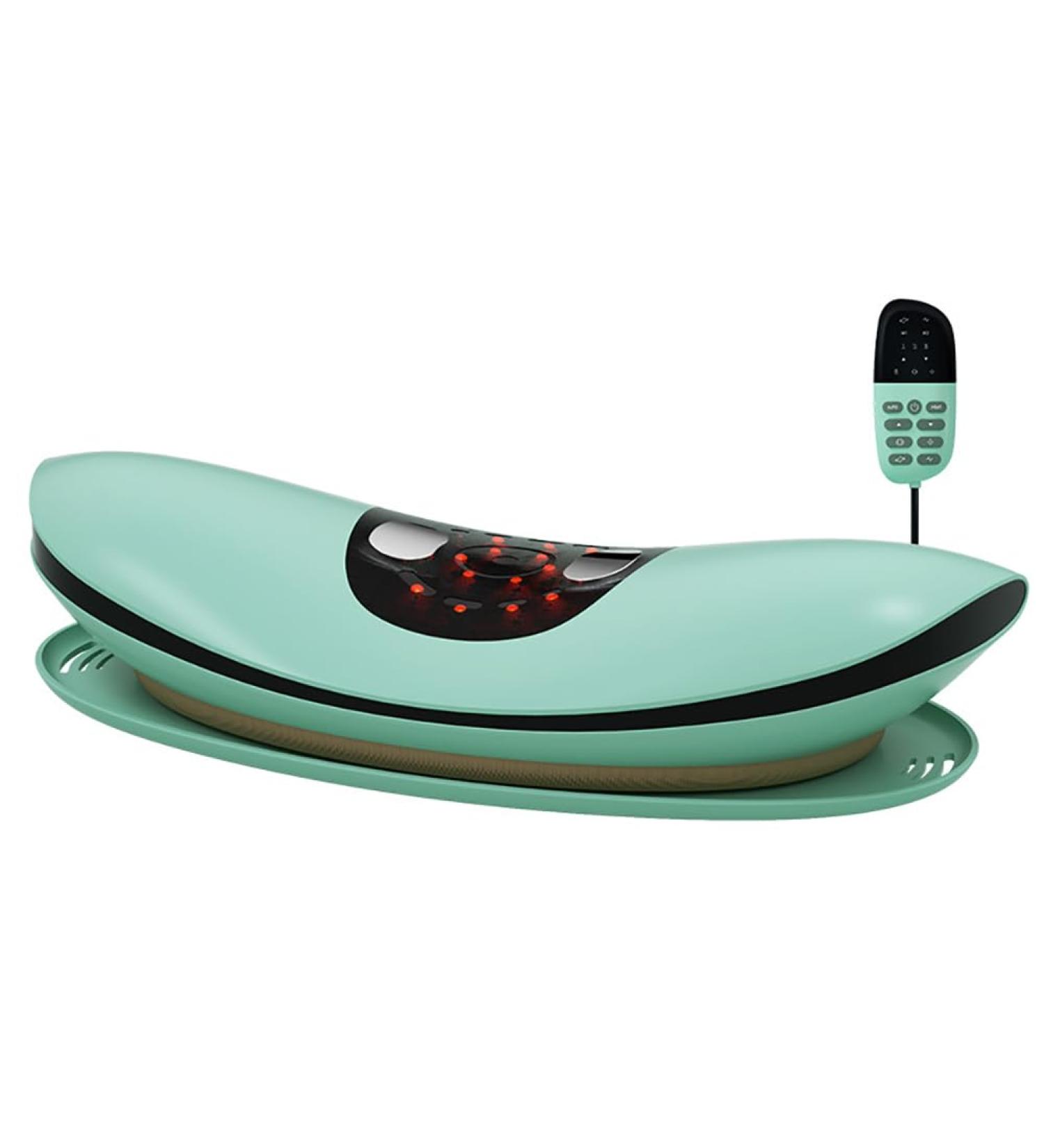 ThyxG Intelligent Lumbar Spine Traction - Electric Back Extensor with EMS Pulse Hot Compress & Vibration for Pain Relief - Buy Online on GoSupps.com