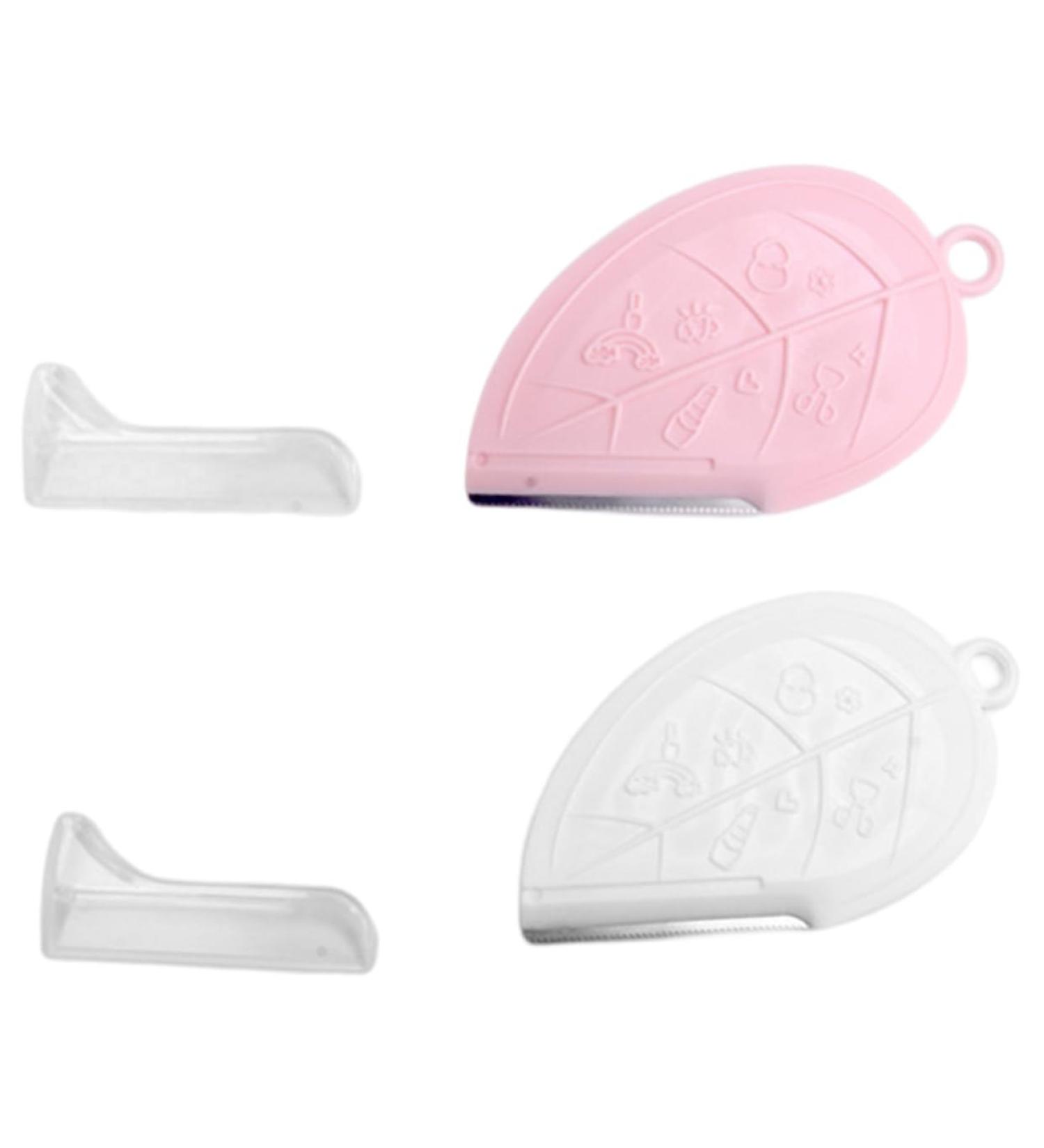 Lurrose 2-in-1 Eyebrow Cutter & Face Razor Precision Stainless Steel Dermaplaning Tool for Perfect Eyebrows & Facial Hair Removal - Buy Online on GoSupps.com