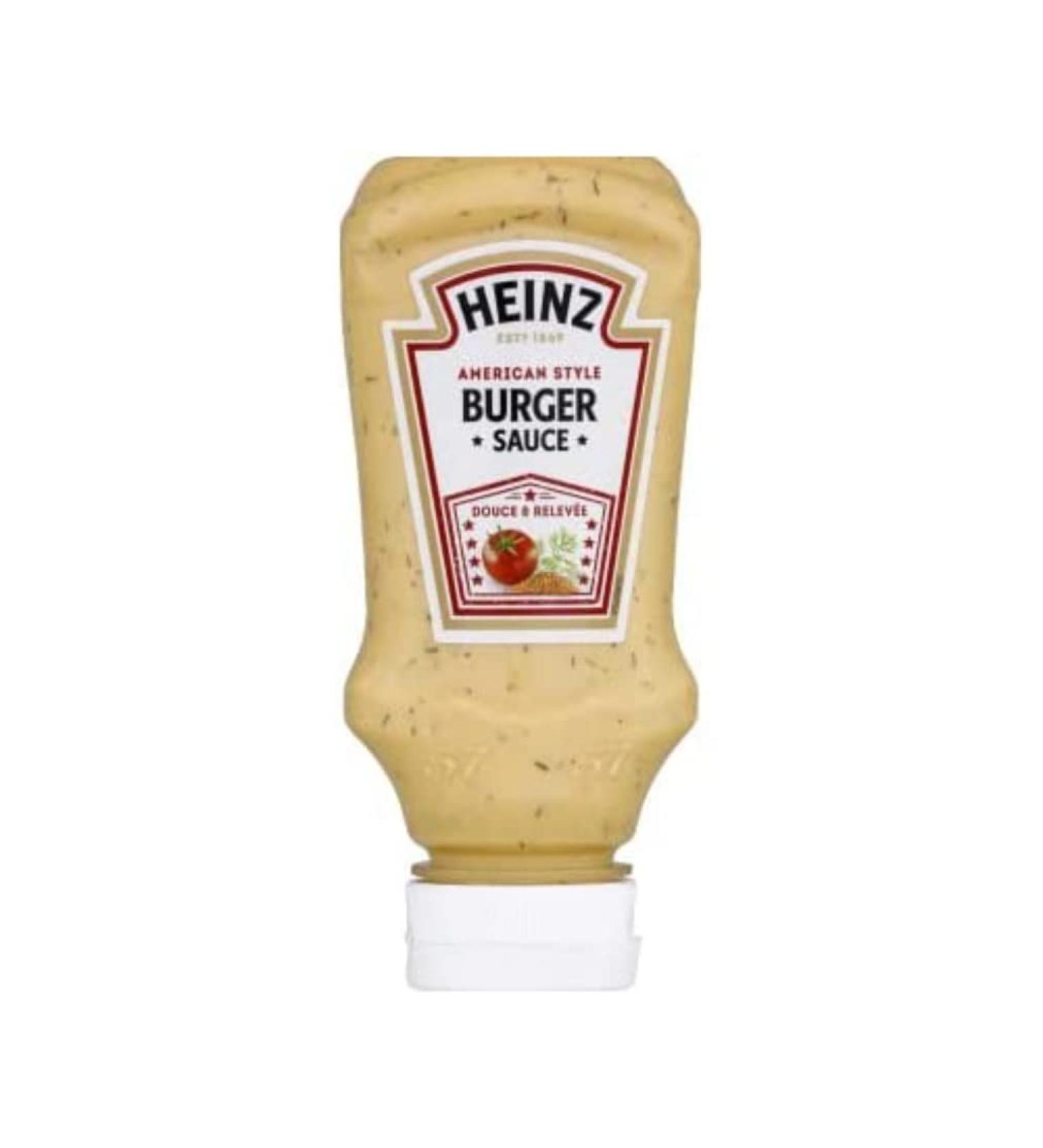 Heinz American Burger Sauce Top Down Soft Bottle 230g - Buy Online on GoSupps.com