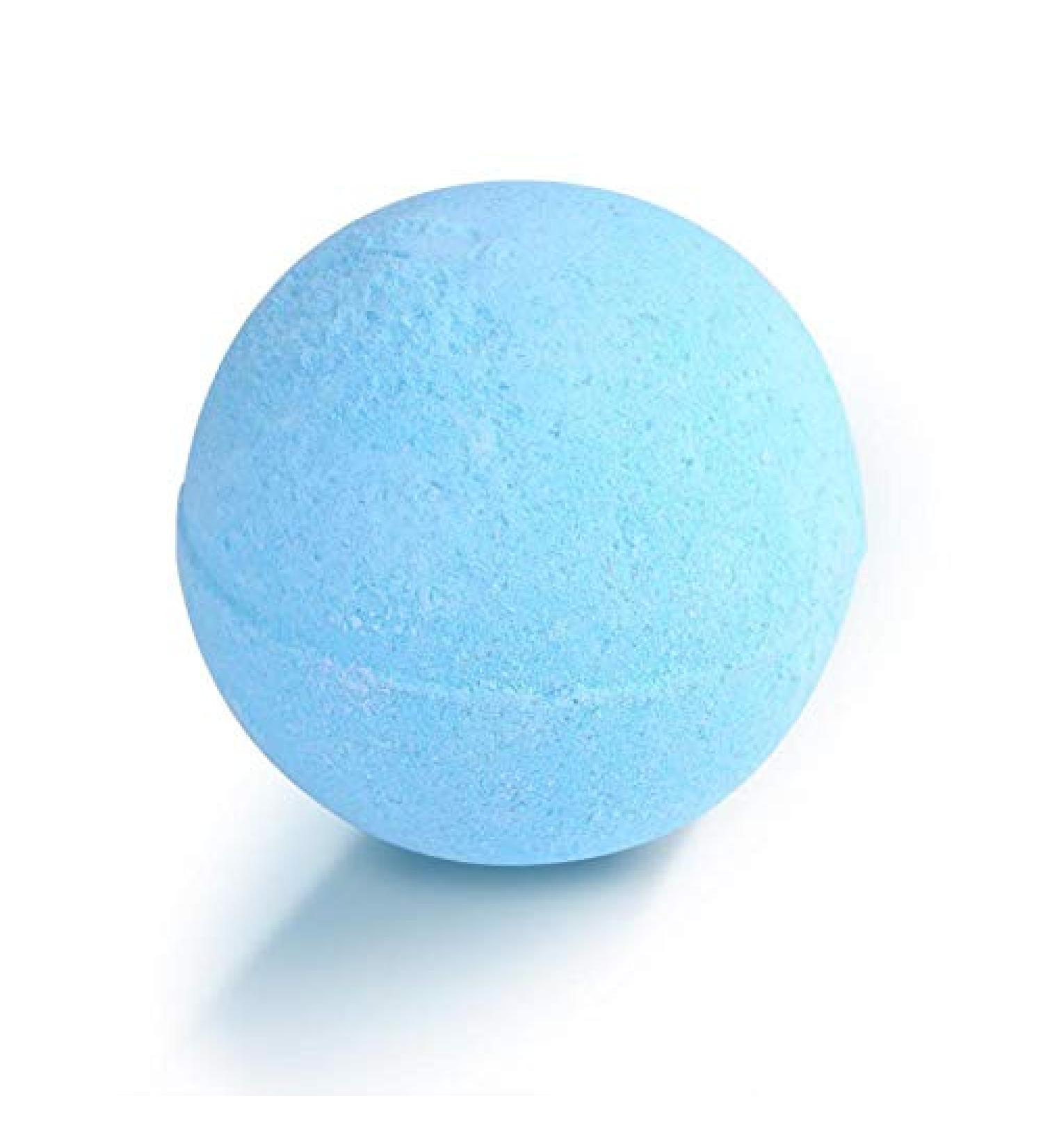 Handmade Moisturizing Bath Bombs with Aromatherapy - SPA Bubble Shower for Dry Skin - Bath Salt Enriched with Mineral Oil and Plant Essence - Perfect Gift for Kids and Women (Blue) - Buy Online on GoSupps.com