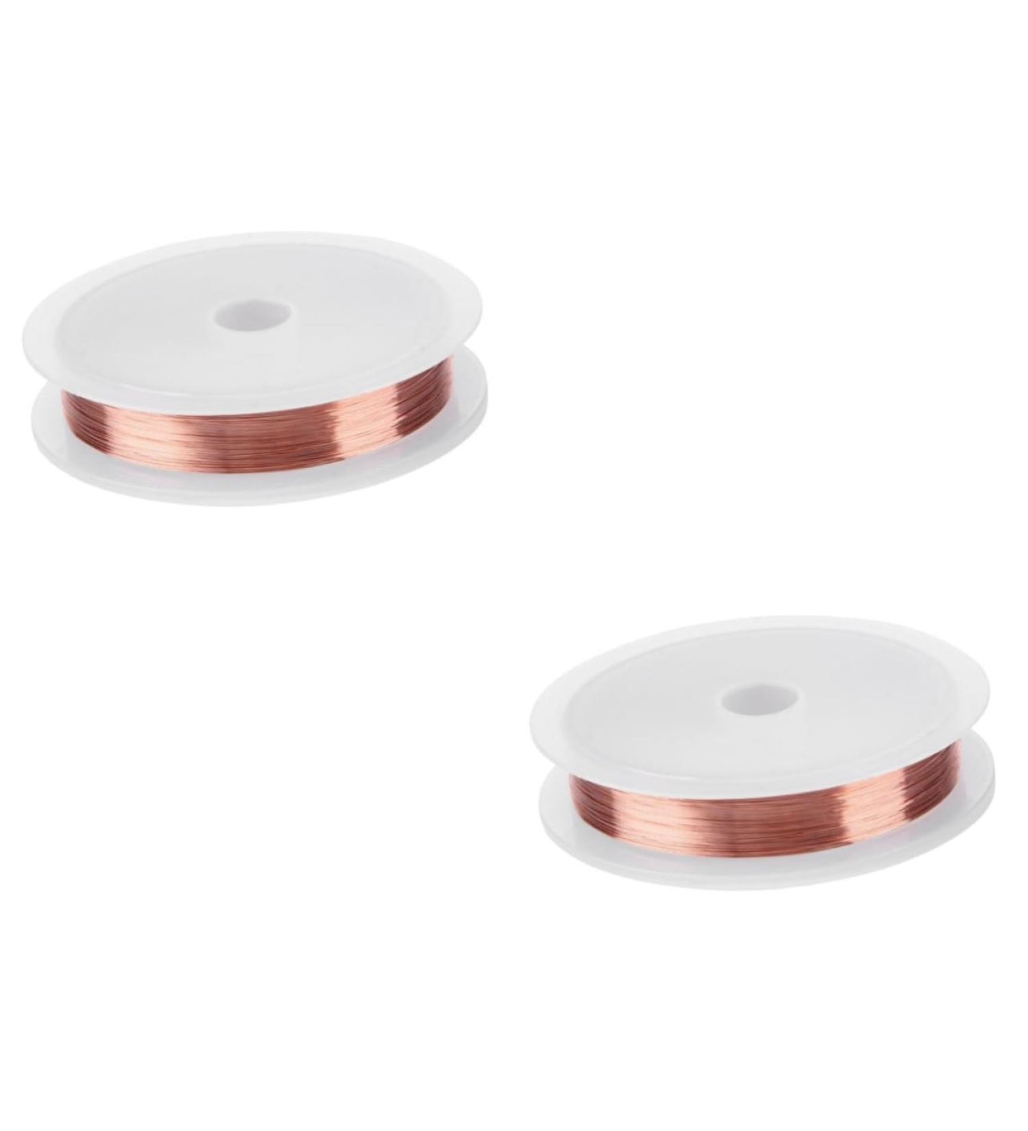 Healeved 2pcs Copper Wire Jewelry Beading Wire Diy Jewelry Nail Art Decoration Wire Jewelry Wire Copper Beading Wire Nail Art Wire Metal Bracelet Wire Nail Accessories Acrylic Nail Manicure - Buy Online on GoSupps.com