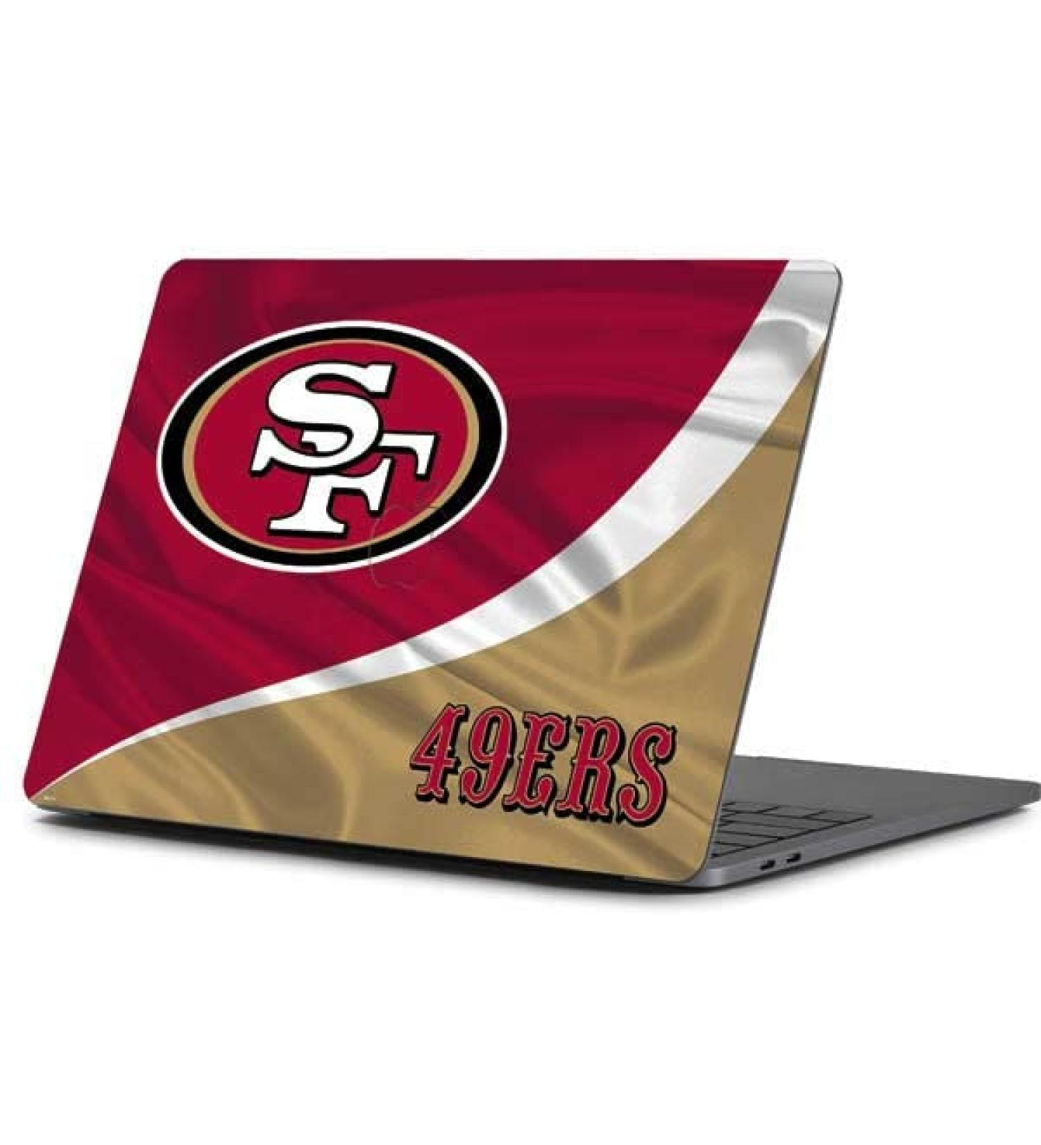 Skinit Decal Laptop Skin Compatible with MacBook Pro 13-inch (2016-17) - Officially Licensed NFL San Francisco 49ers Design