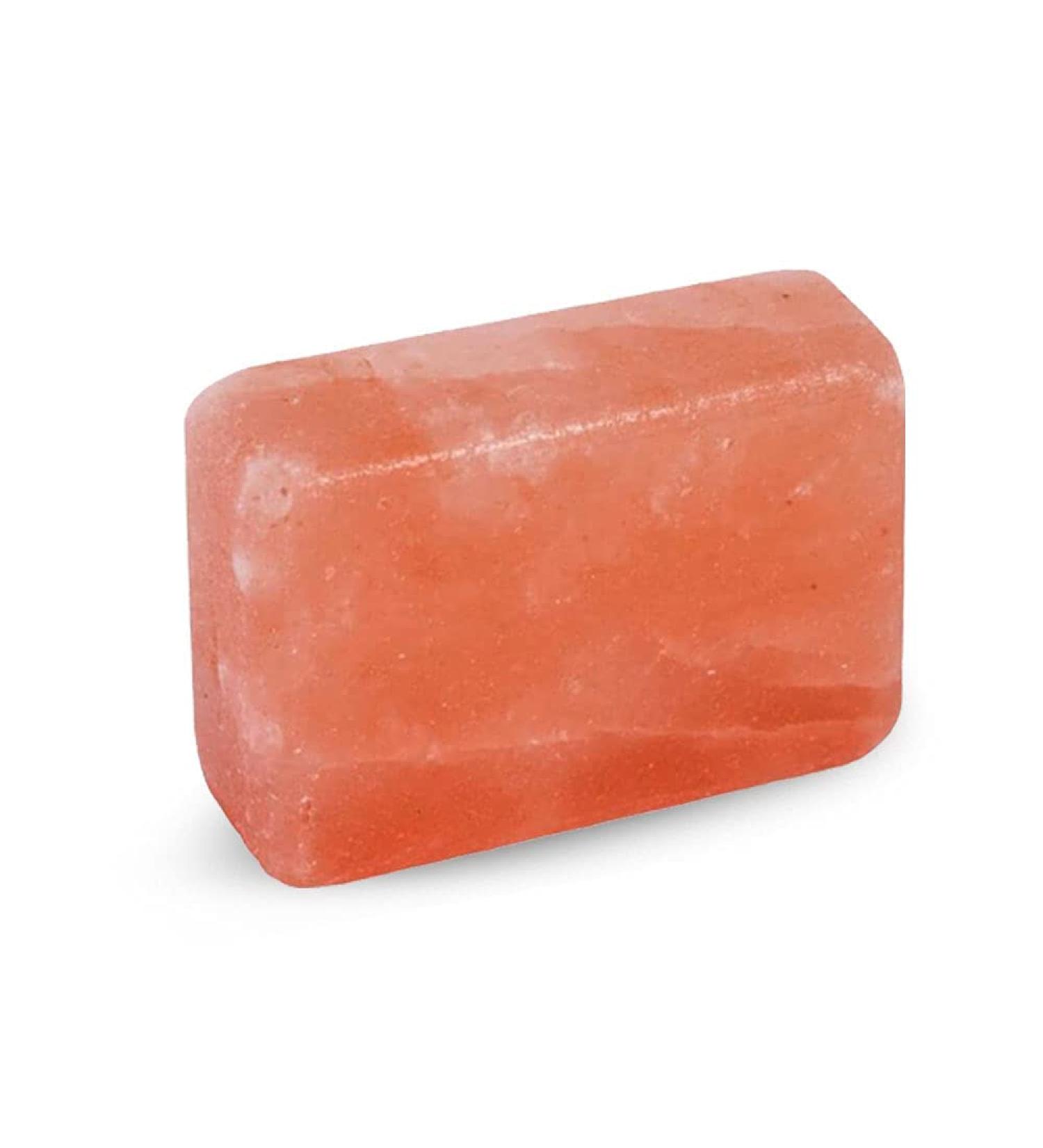 Pride Of India Pink Salt Crystal Soap - Natural Regular Shape Accessories for Wellness & Skincare | International Shipping Available - Buy Online on GoSupps.com