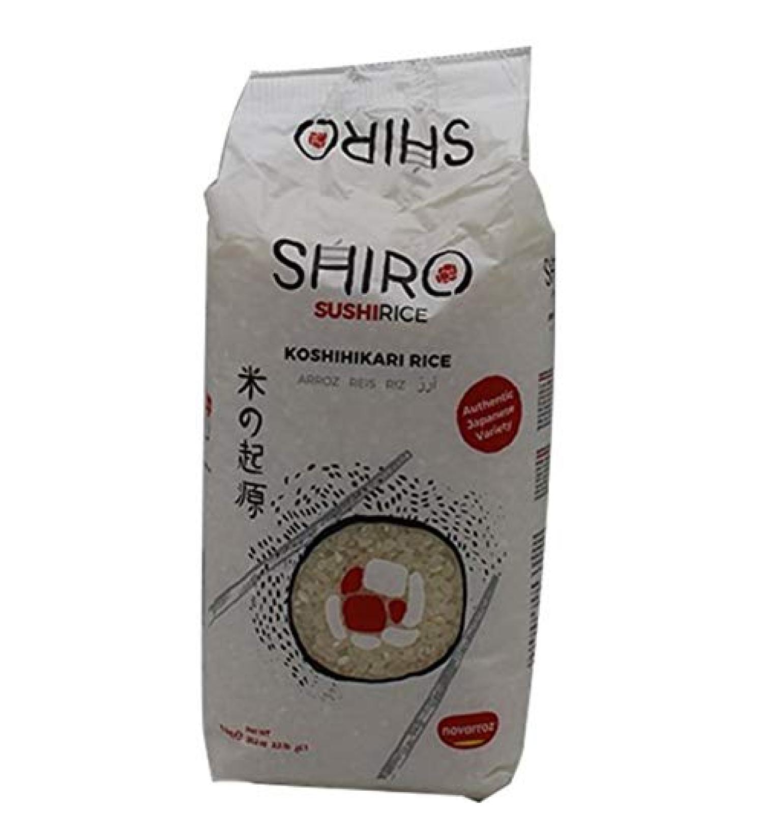 Shiro Premium Sushi Rice Package of 1 Kg Authentic Japanese Koshihikari 100 Ideal for Sushi Rice - Buy Online on GoSupps.com