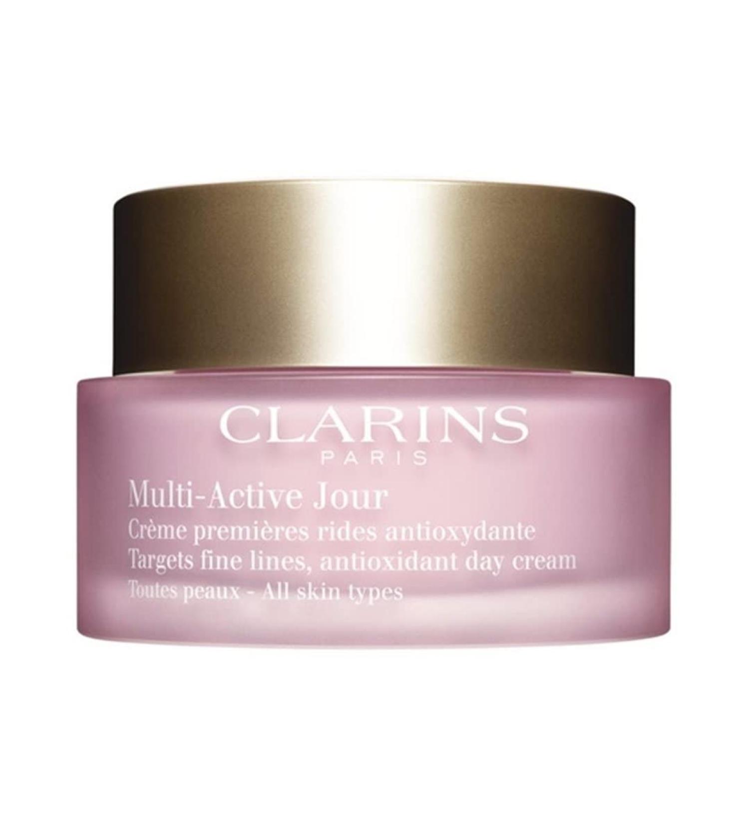 Clarins Multi-Active Day Targets Fine Lines Antioxidant Day Cream - For All Skin Types 50ml/1.6oz
