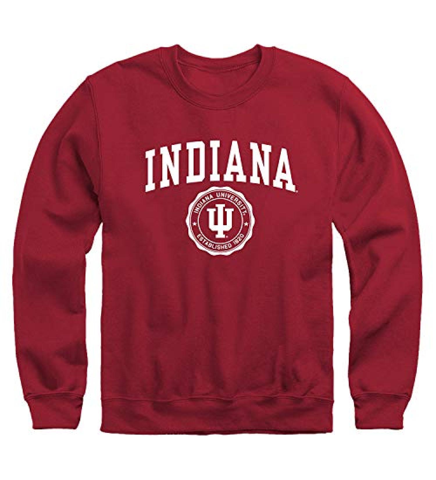 Ivysport College Crewneck Sweatshirt | Heritage Logo | Adult Unisex Medium | Indiana Cardinal - Buy Online on GoSupps.com